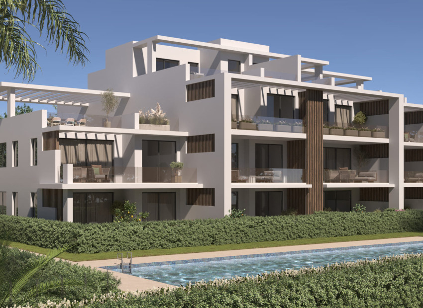 Новое здание - Квартира / квартира -
Estepona