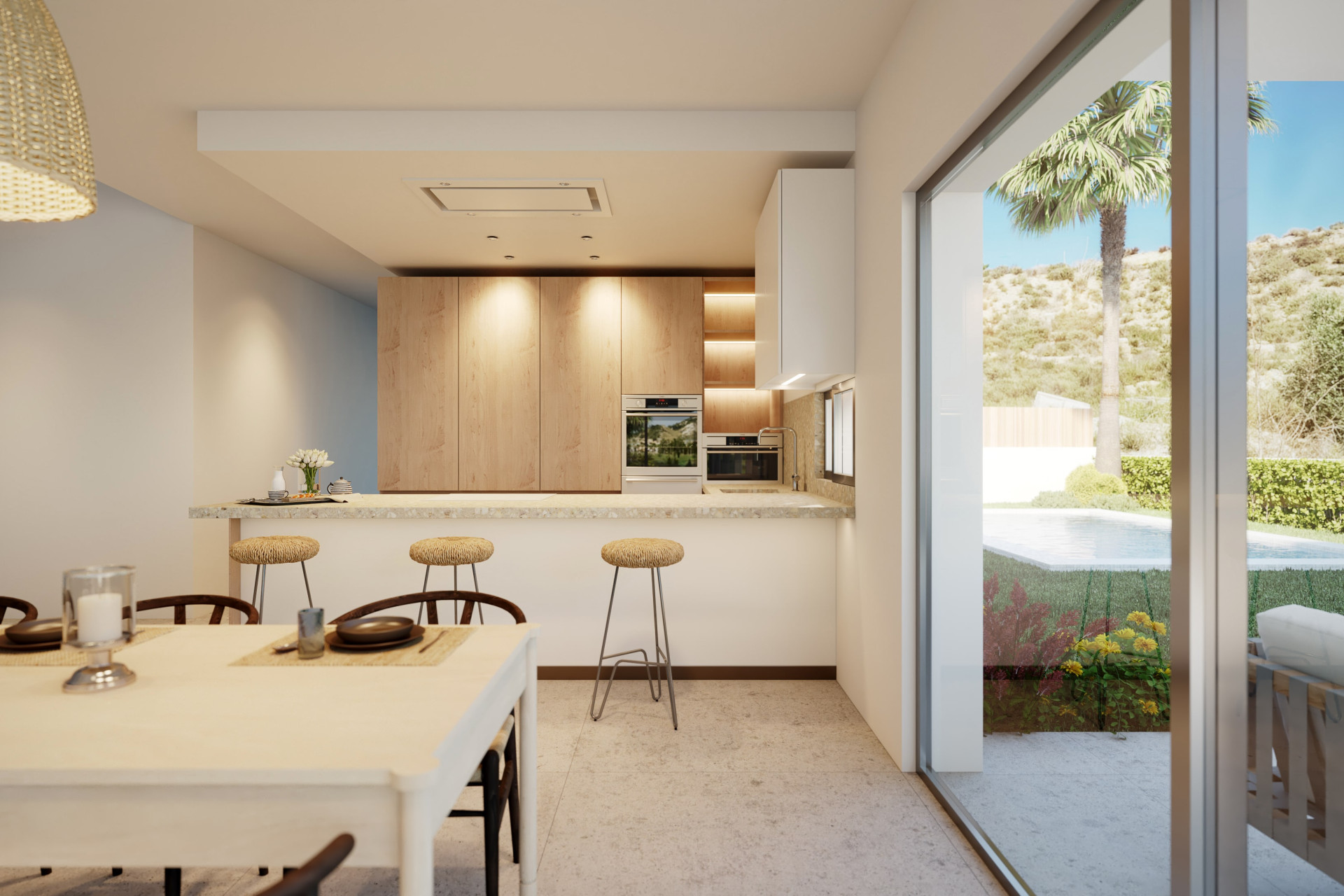 Новое здание - Таунхаус -
Algorfa