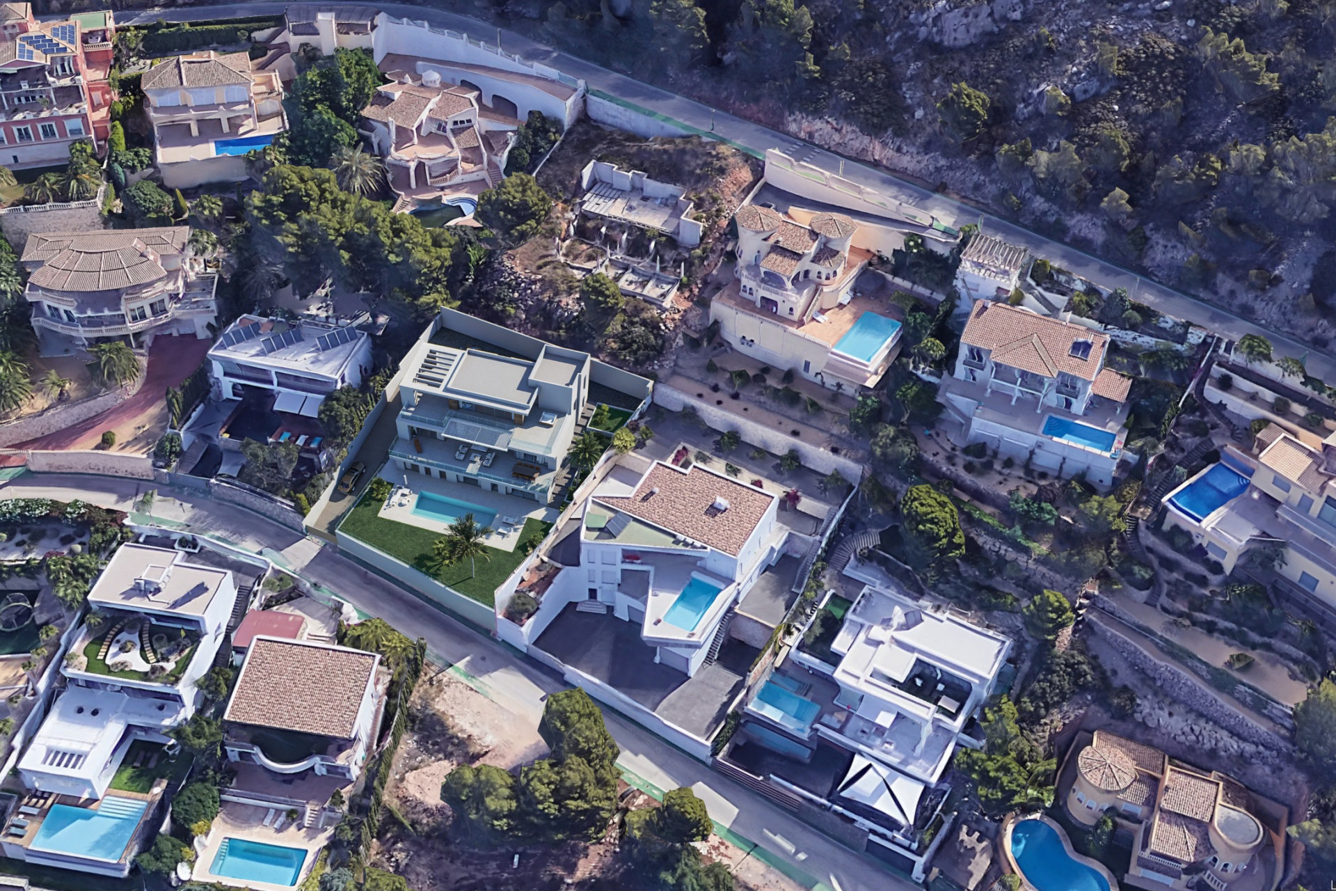 Новое здание - Villa -
Altea