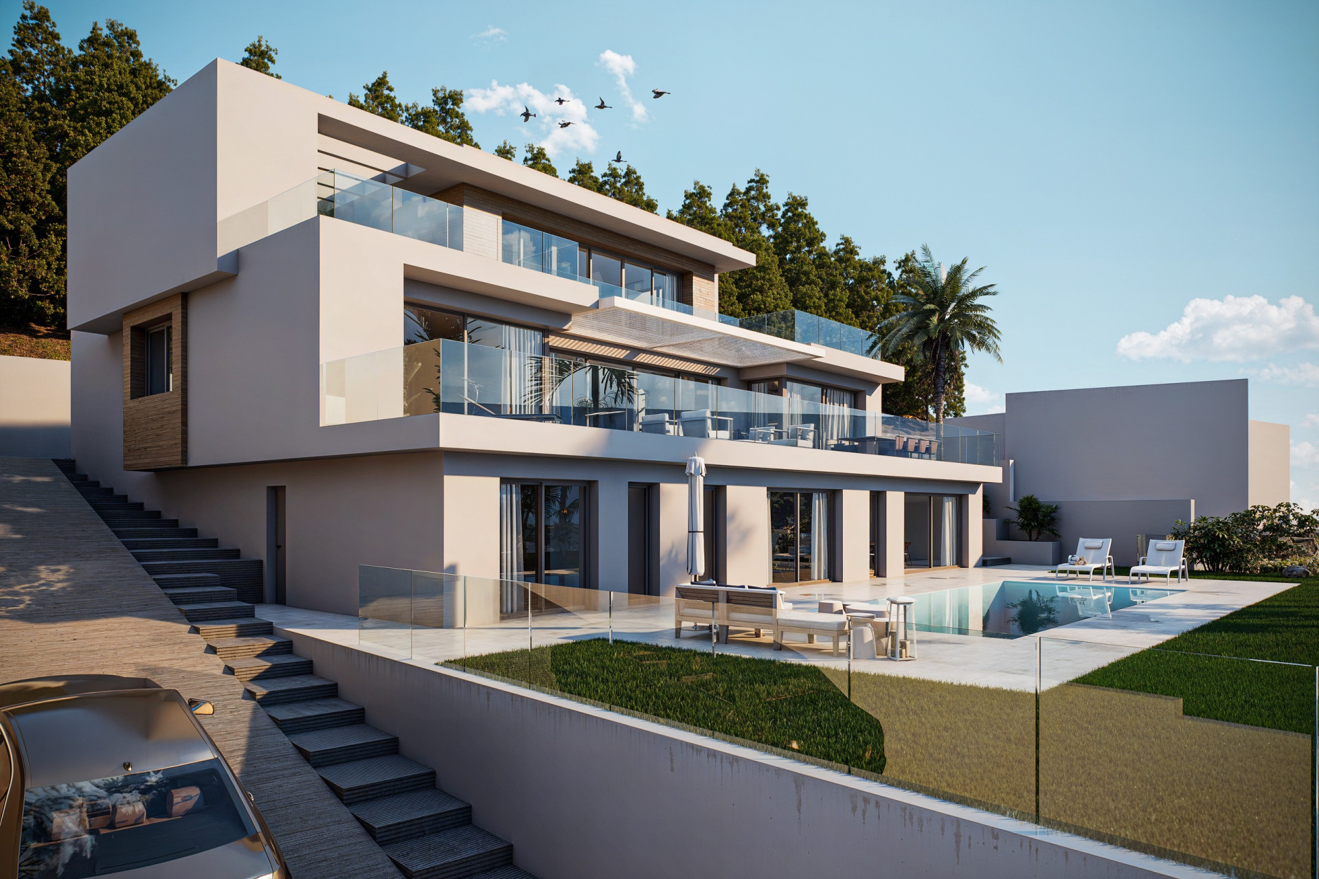 Новое здание - Villa -
Altea