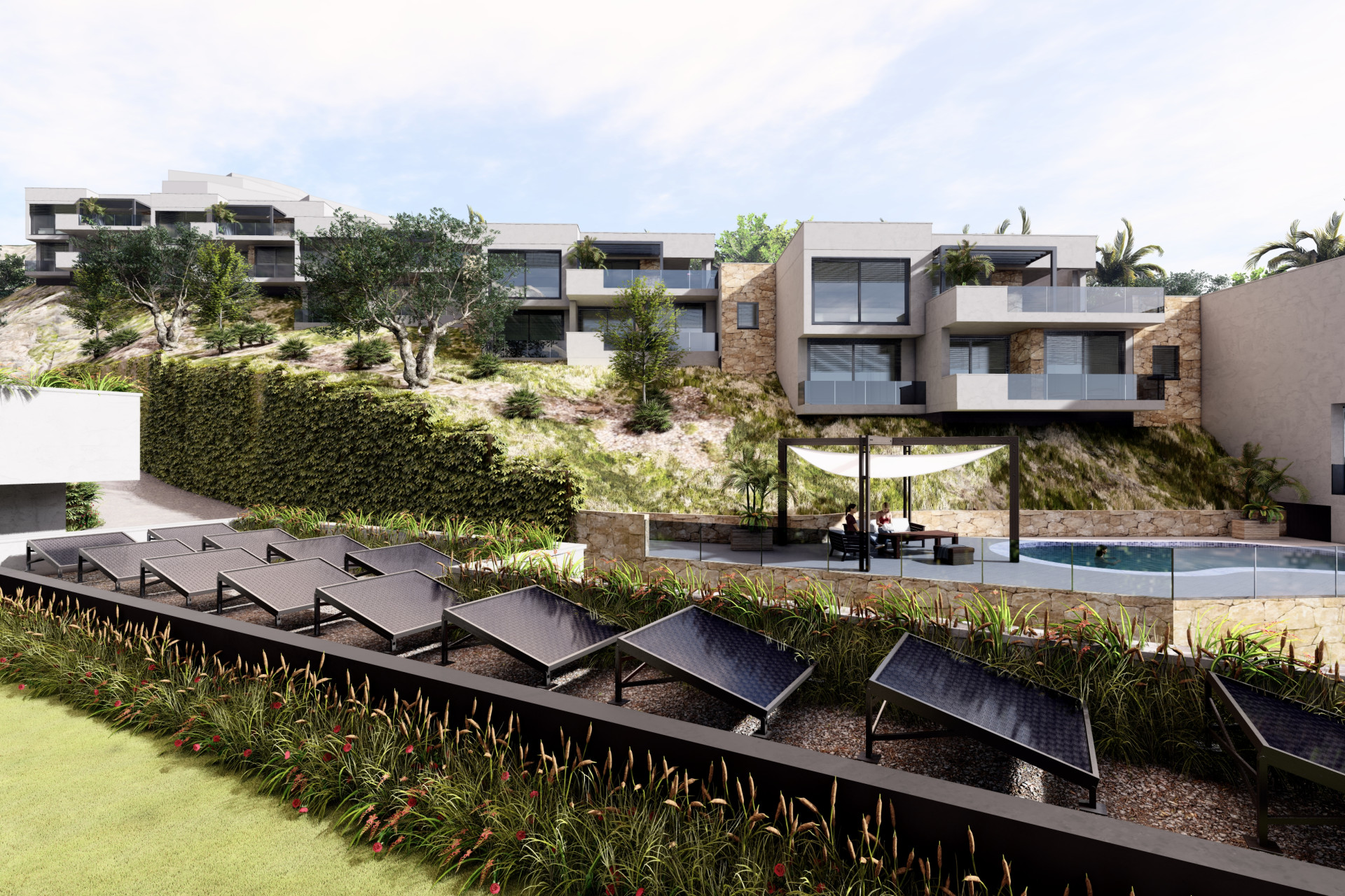 Новое здание - Villa -
Altea