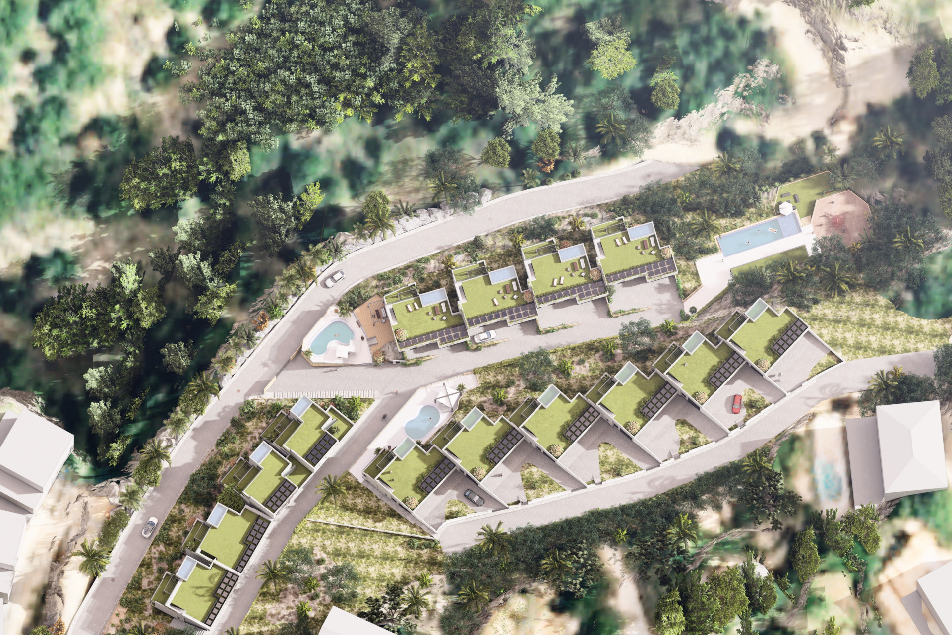 Новое здание - Villa -
Altea