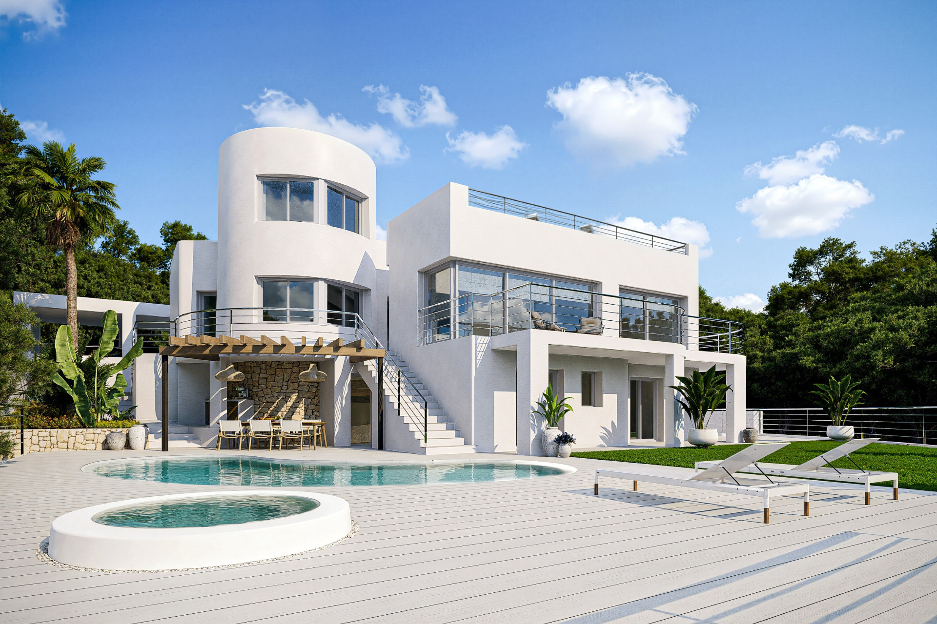 Новое здание - Villa -
Altea
