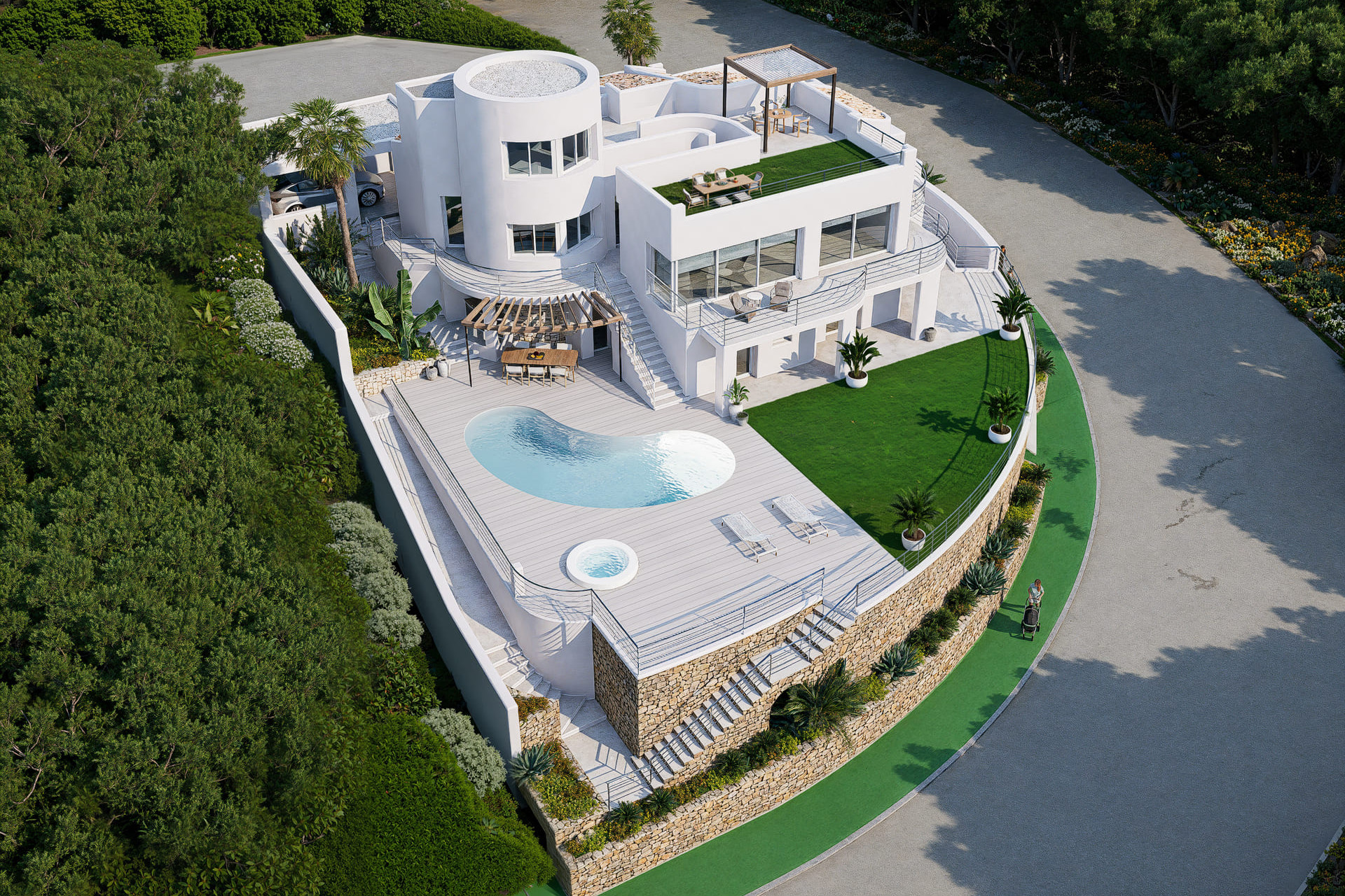 Новое здание - Villa -
Altea