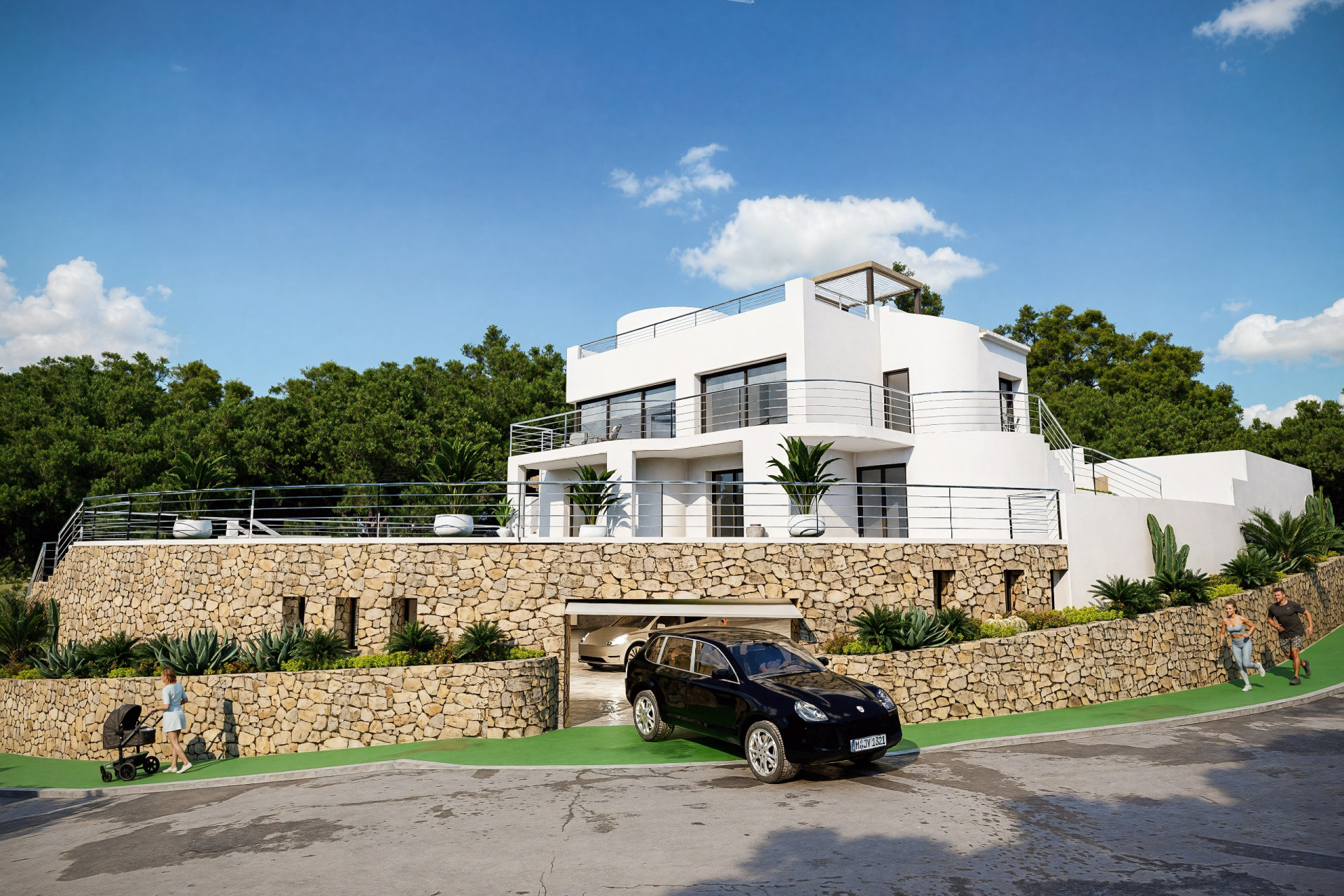 Новое здание - Villa -
Altea
