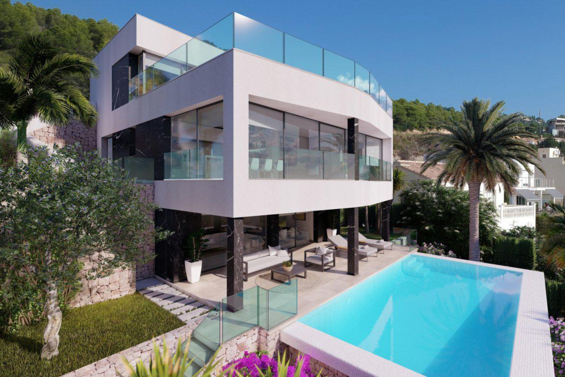 Новое здание - Villa -
Calpe