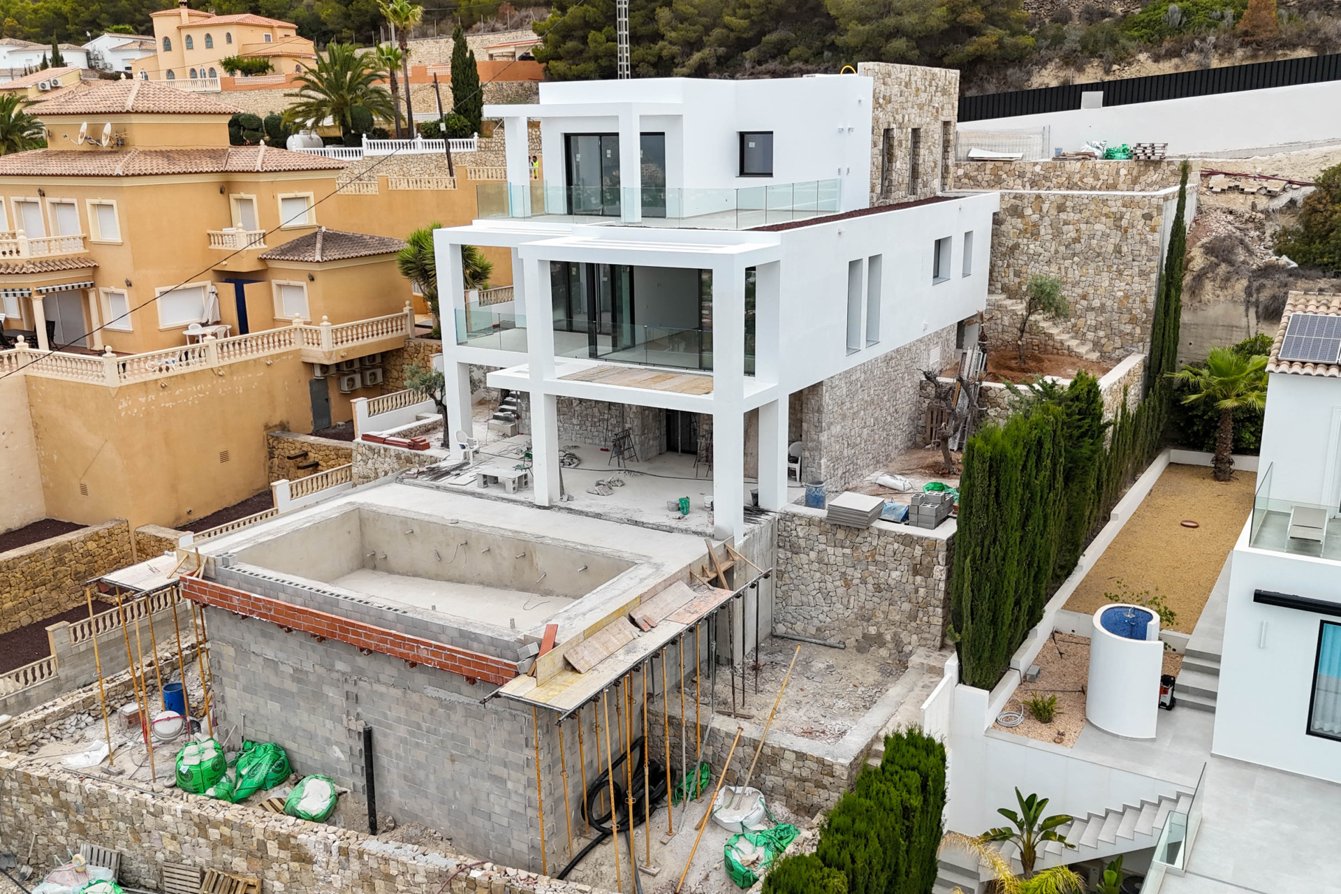 Новое здание - Villa -
Calpe