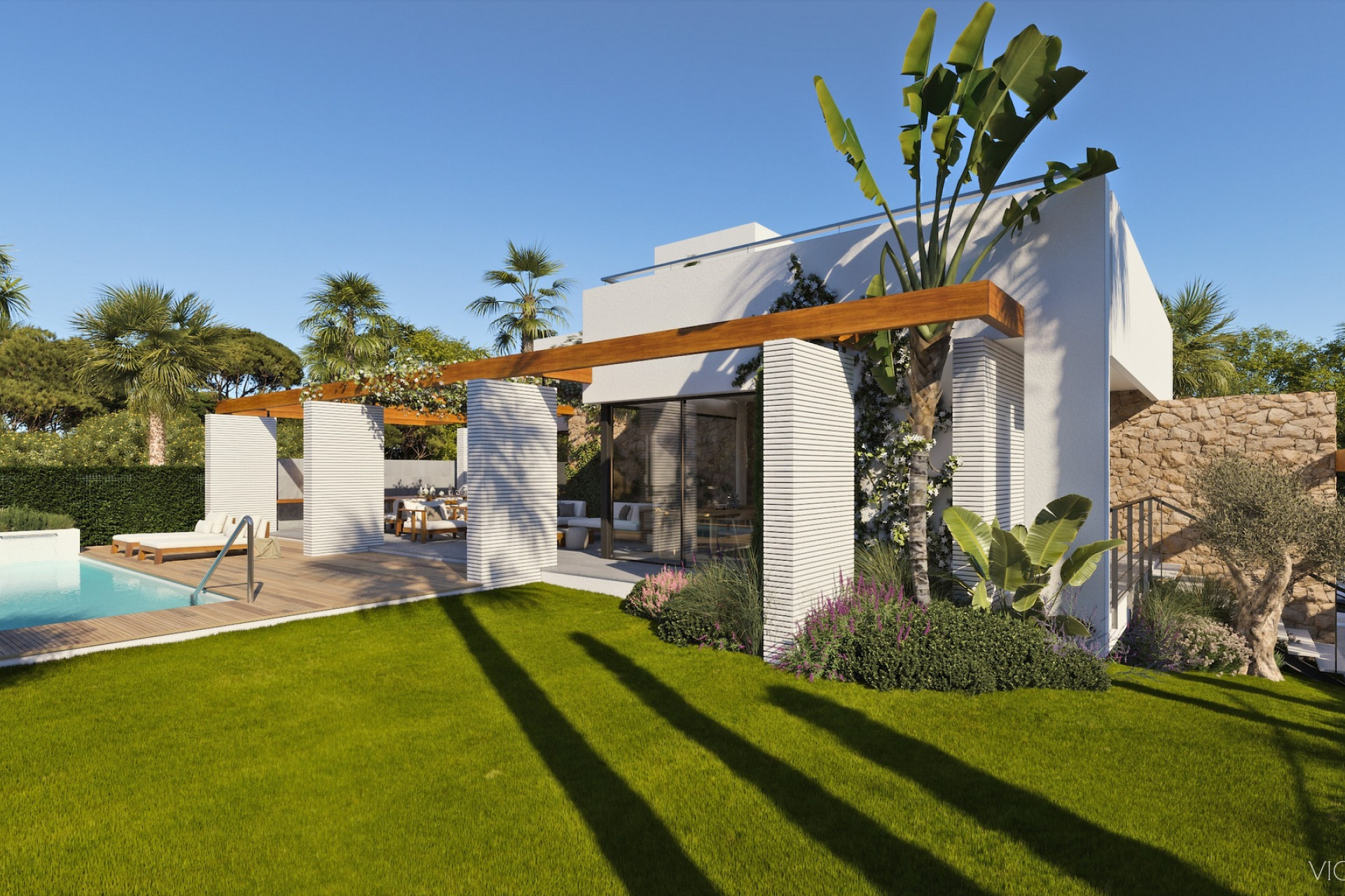 Новое здание - Villa -
Dehesa de Campoamor