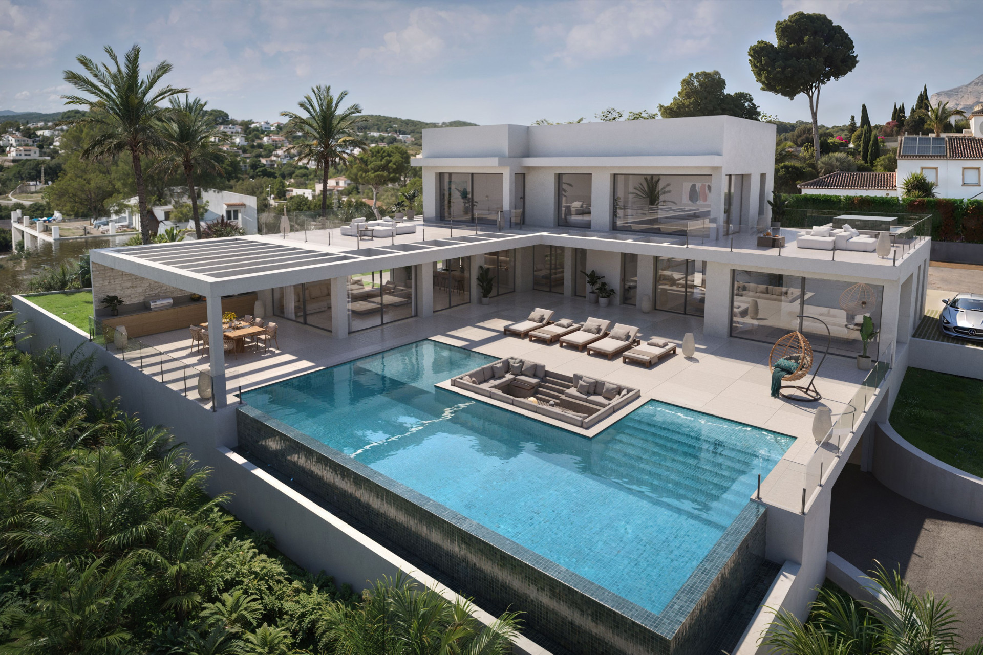 Новое здание - Villa -
Jávea