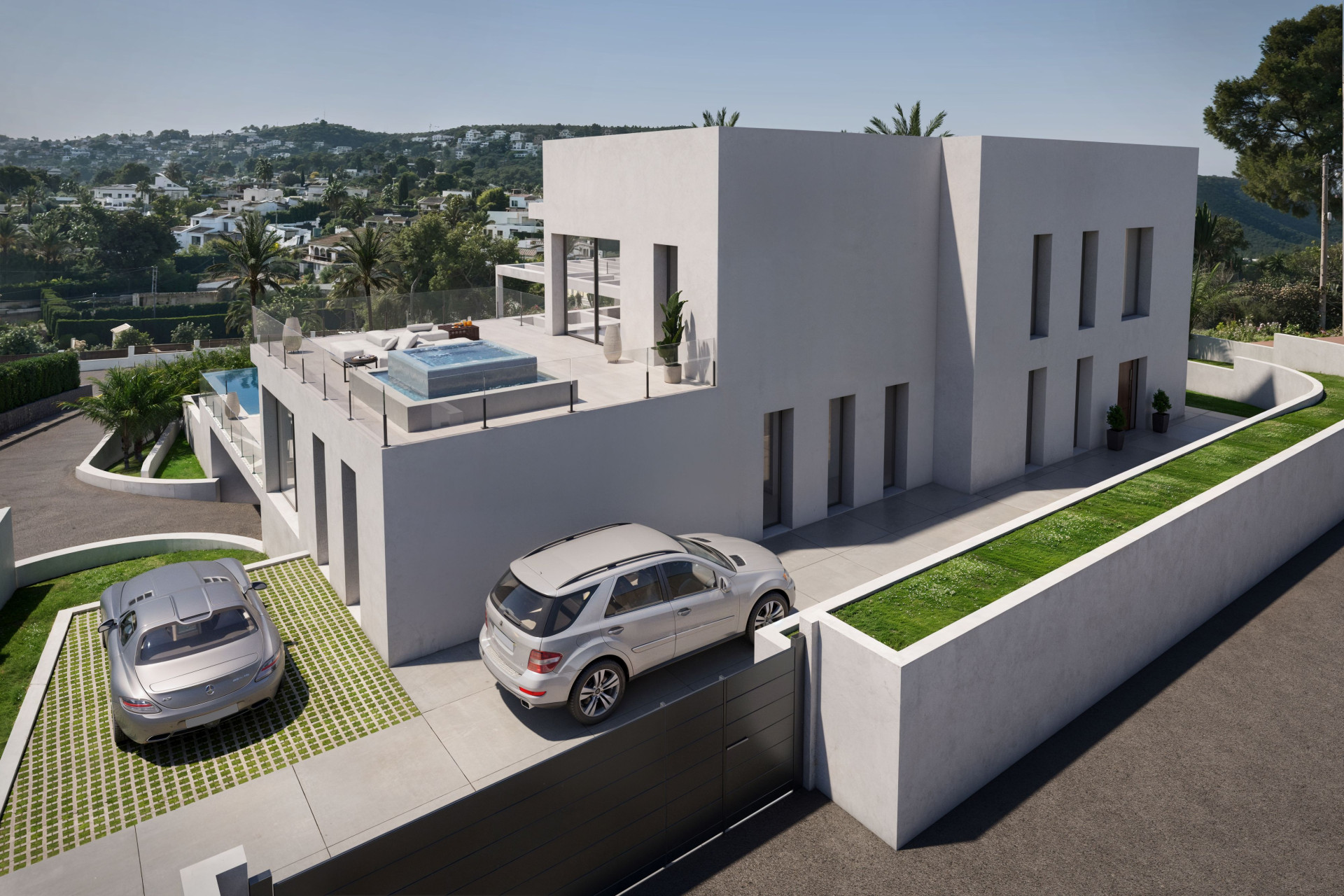 Новое здание - Villa -
Jávea
