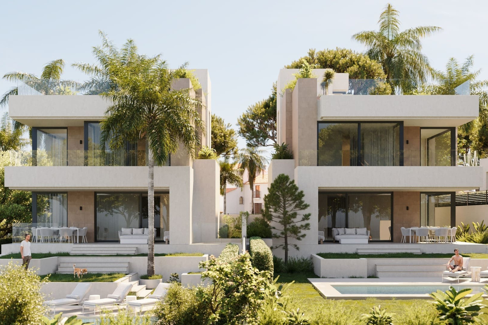 Новое здание - Villa -
Marbella