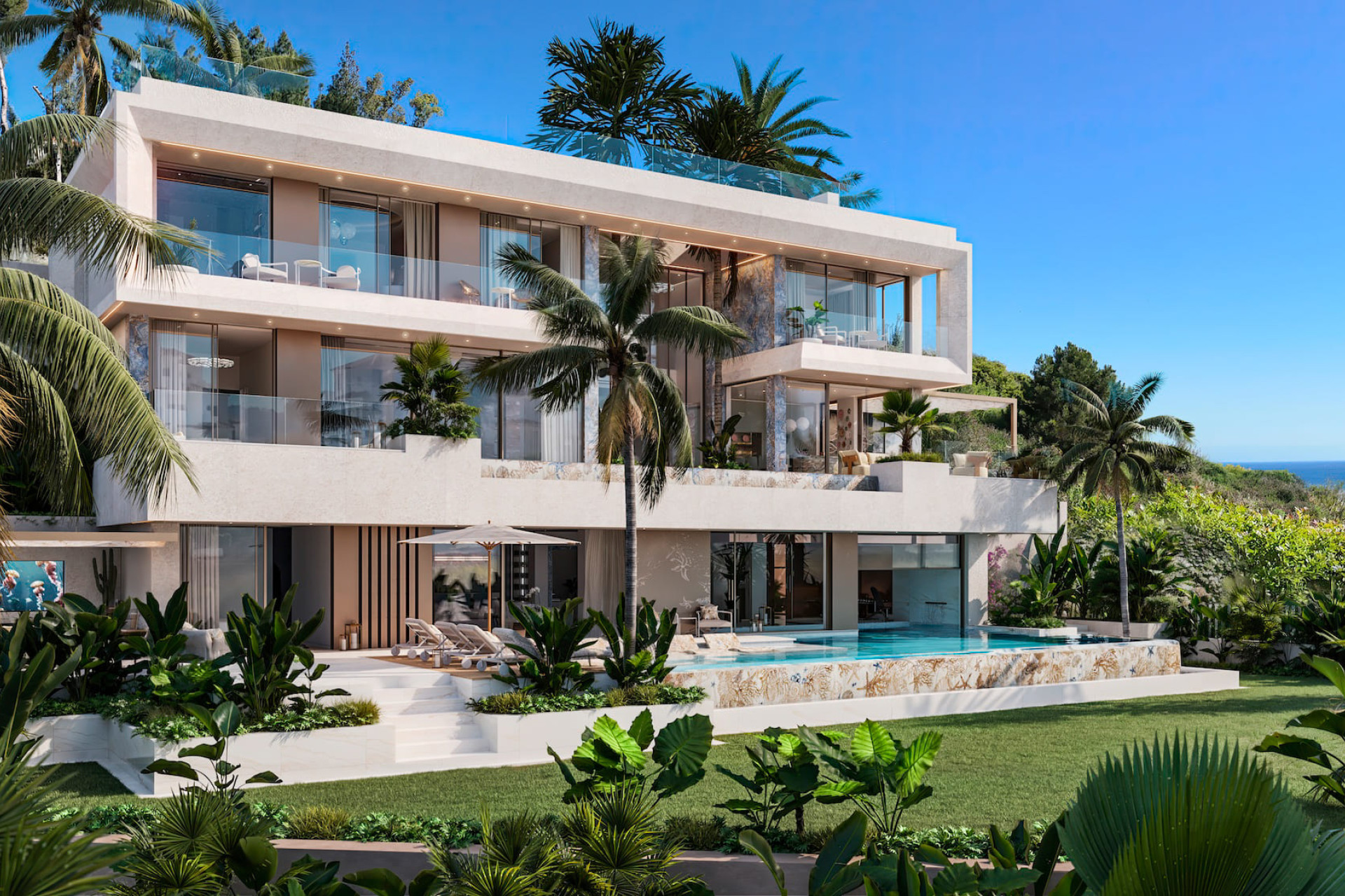 Новое здание - Villa -
Marbella