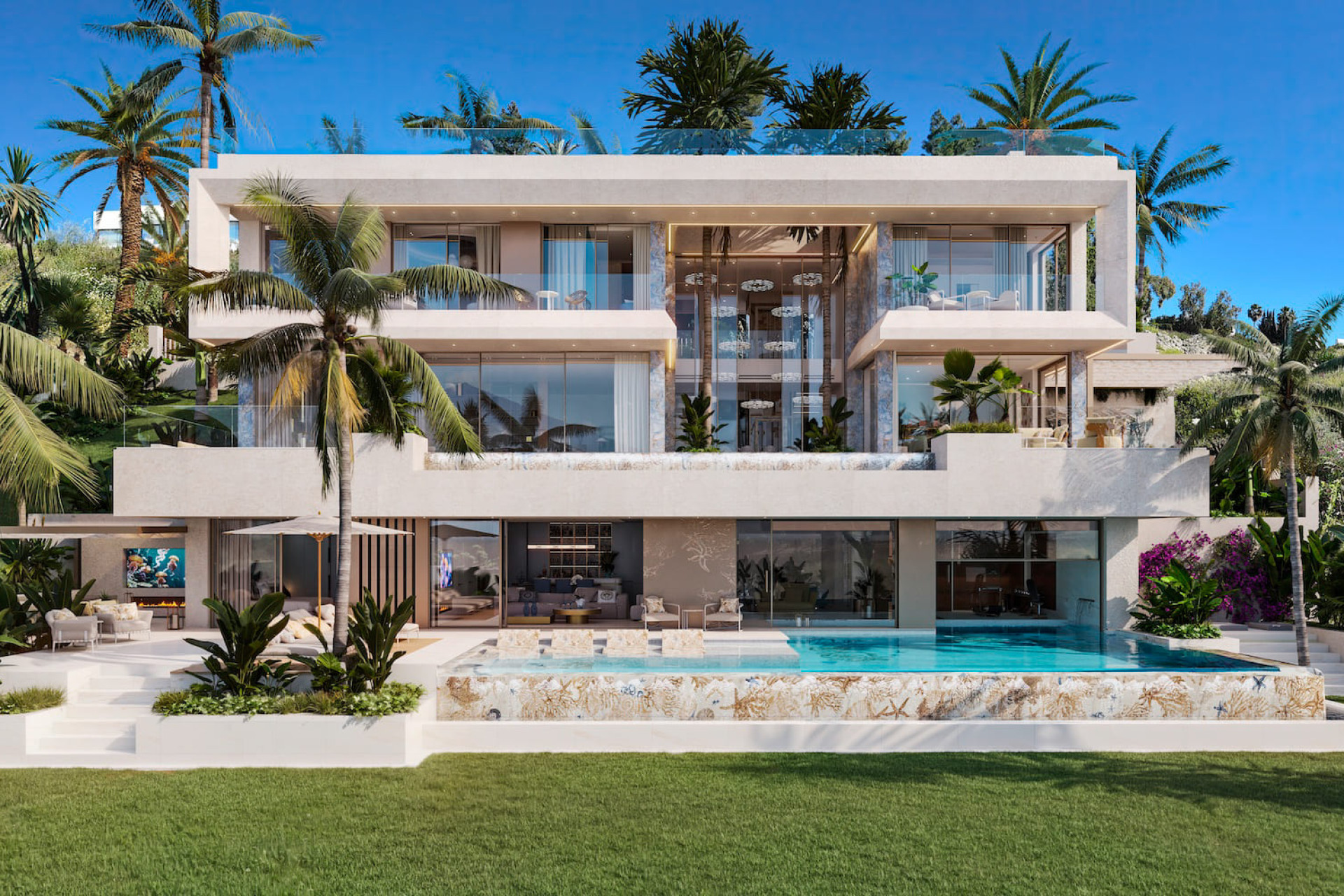 Новое здание - Villa -
Marbella