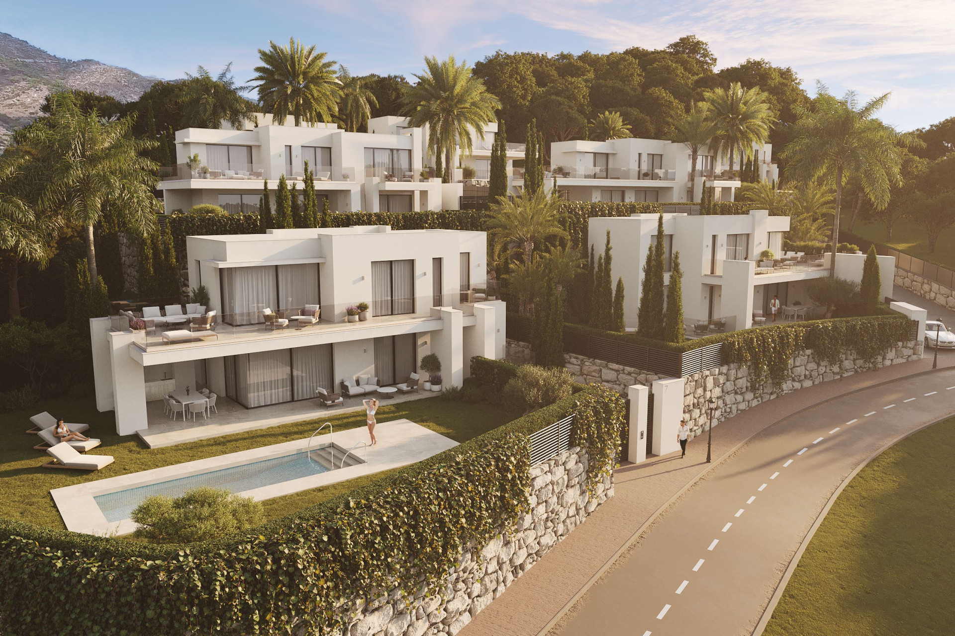 Новое здание - Villa -
Mijas