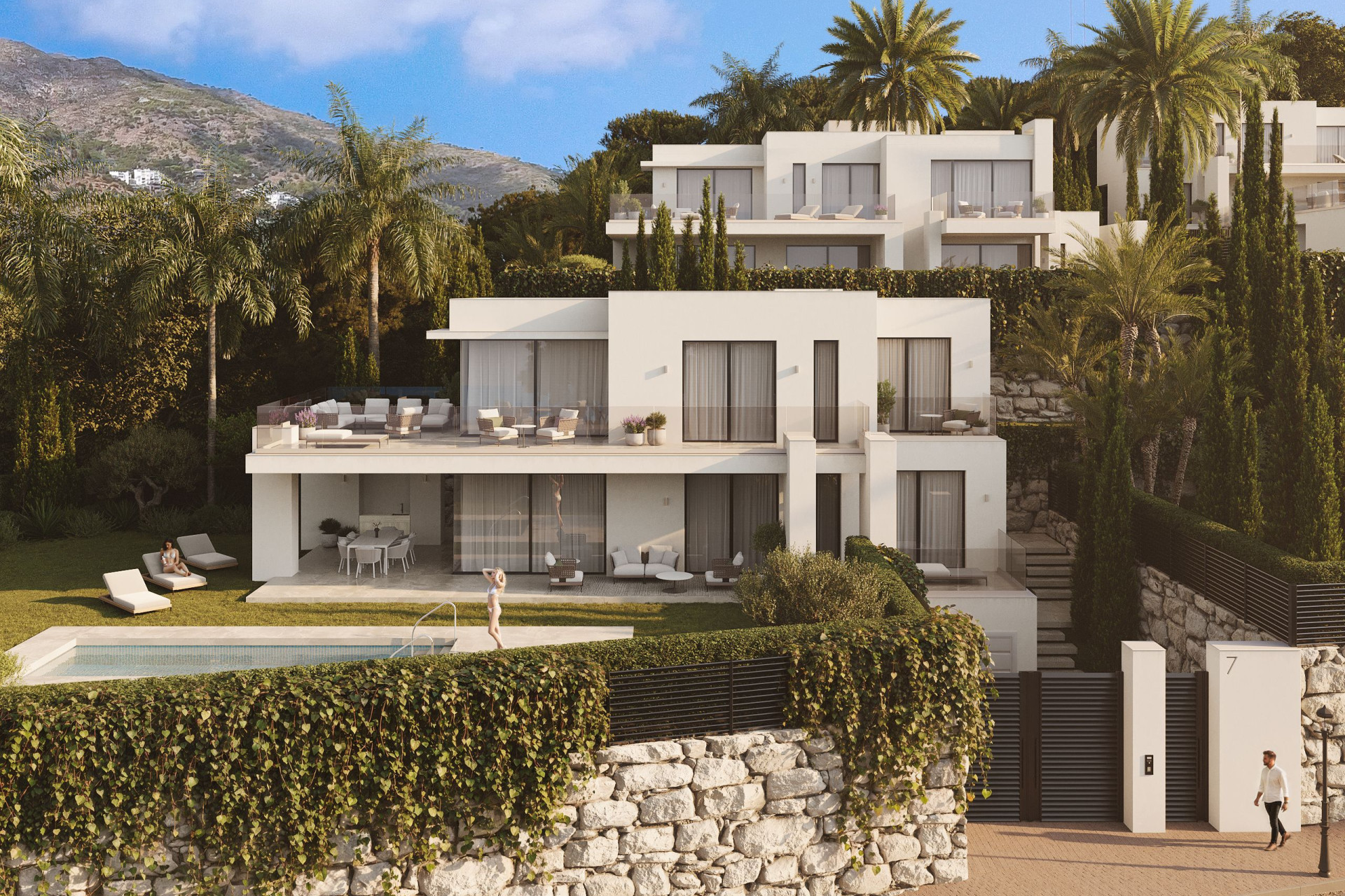 Новое здание - Villa -
Mijas
