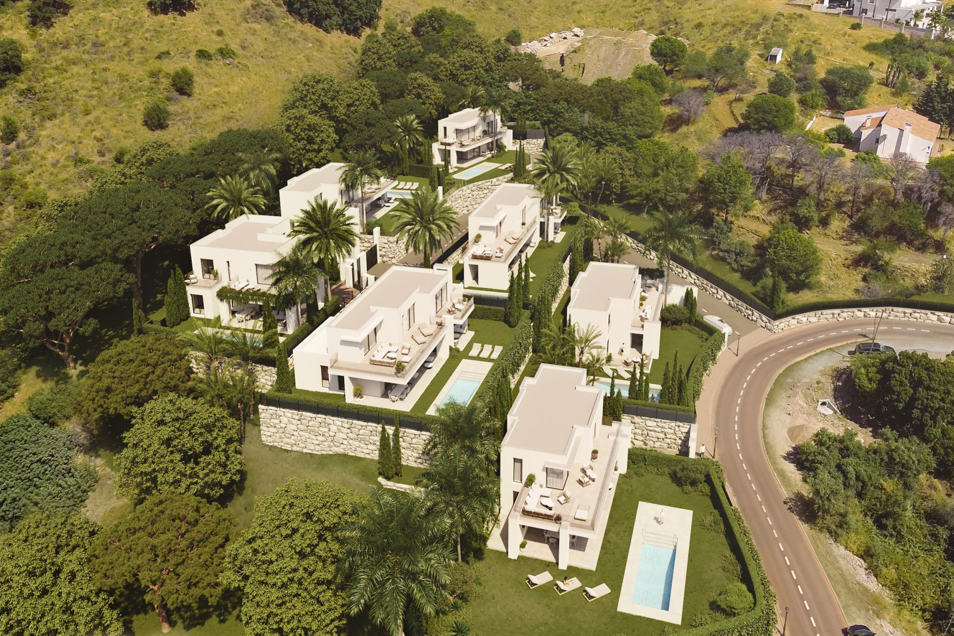 Новое здание - Villa -
Mijas