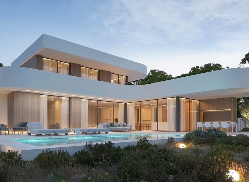 Новое здание - Villa -
Moraira