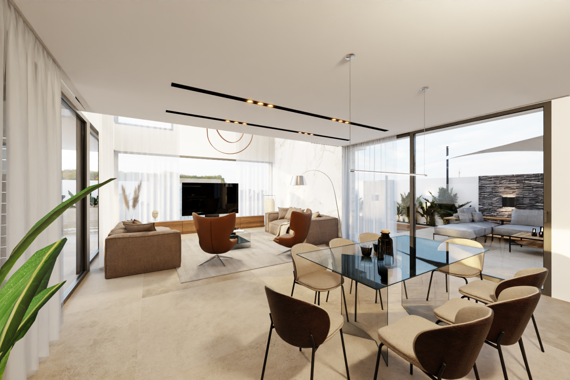 Новое здание - Villa -
Orihuela Costa