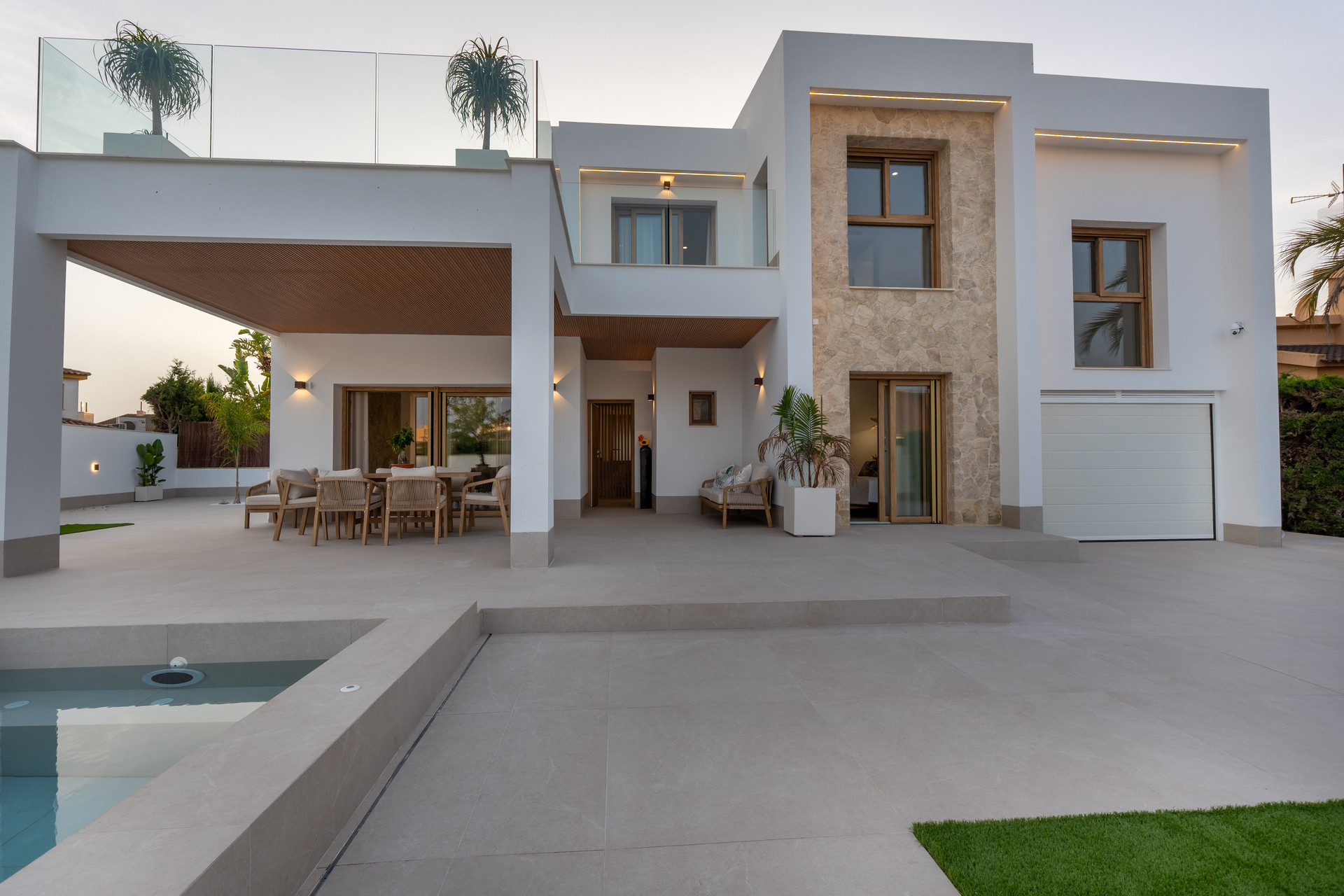 Новое здание - Villa -
Orihuela Costa