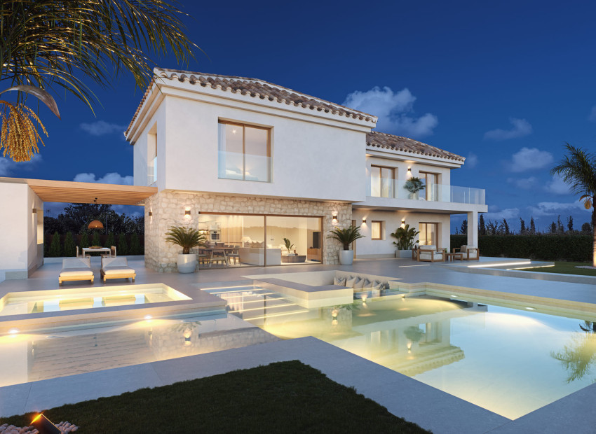 Новое здание - Villa -
Orihuela Costa