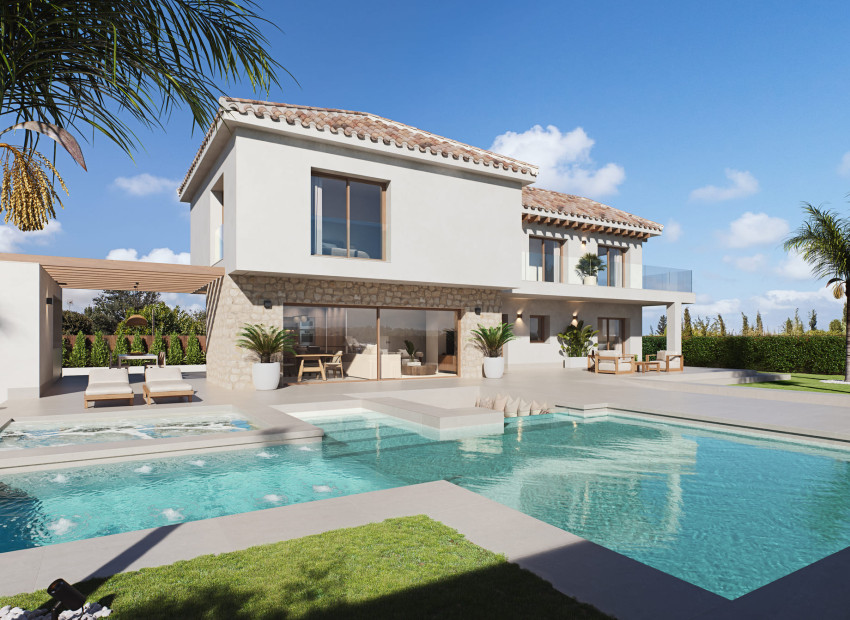 Новое здание - Villa -
Orihuela Costa