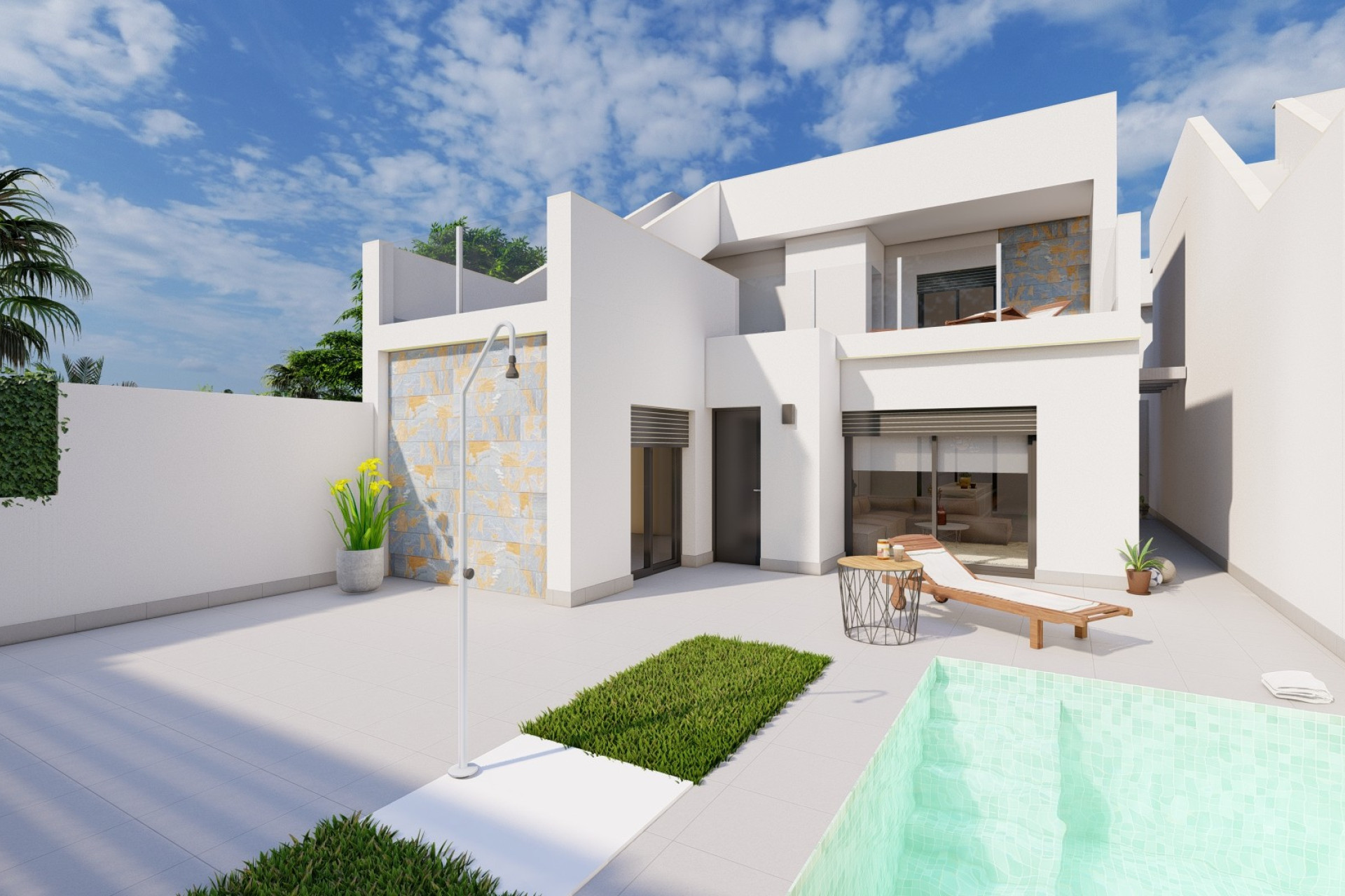 Новое здание - Villa -
San Javier - La Roda