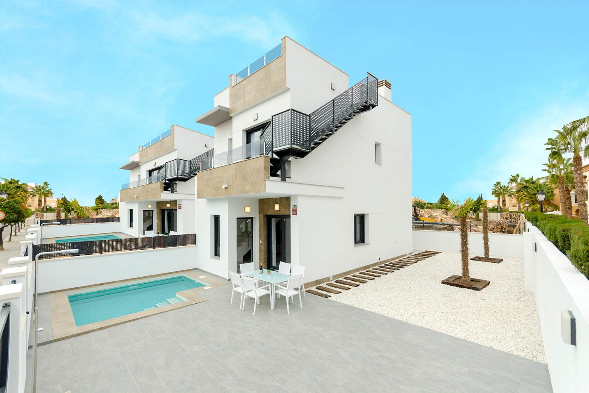 Новое здание - Villa -
Torrevieja - La Siesta - El Salado -  Torreta