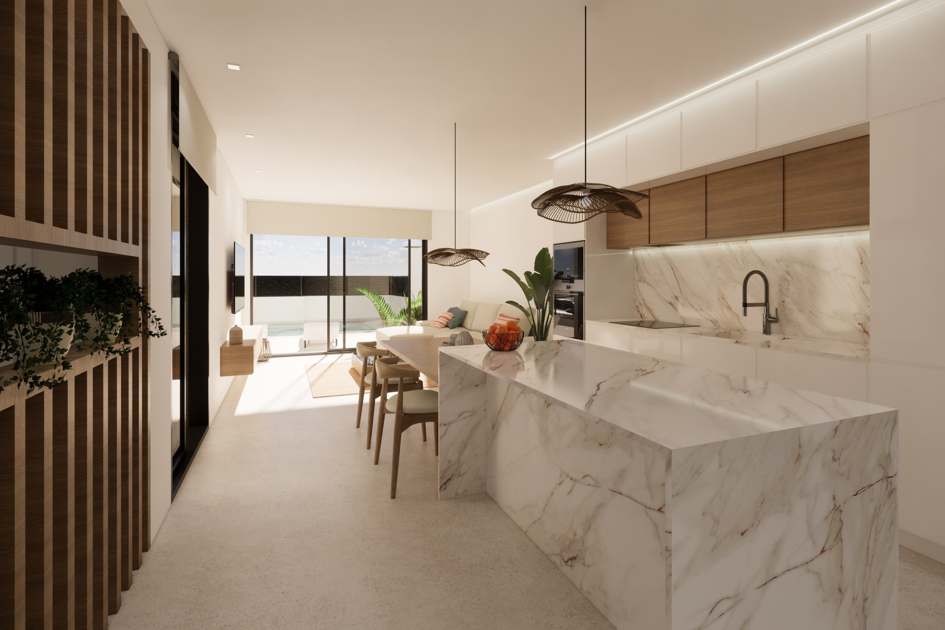 Nybyggnation - Radhus -
Dolores