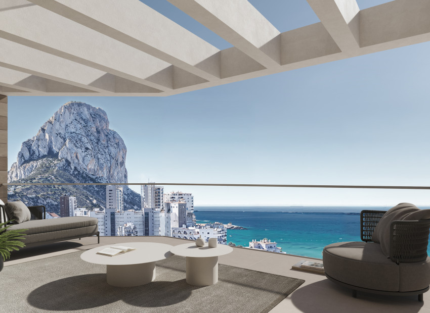 Nybyggnation - Takvåning -
Calpe