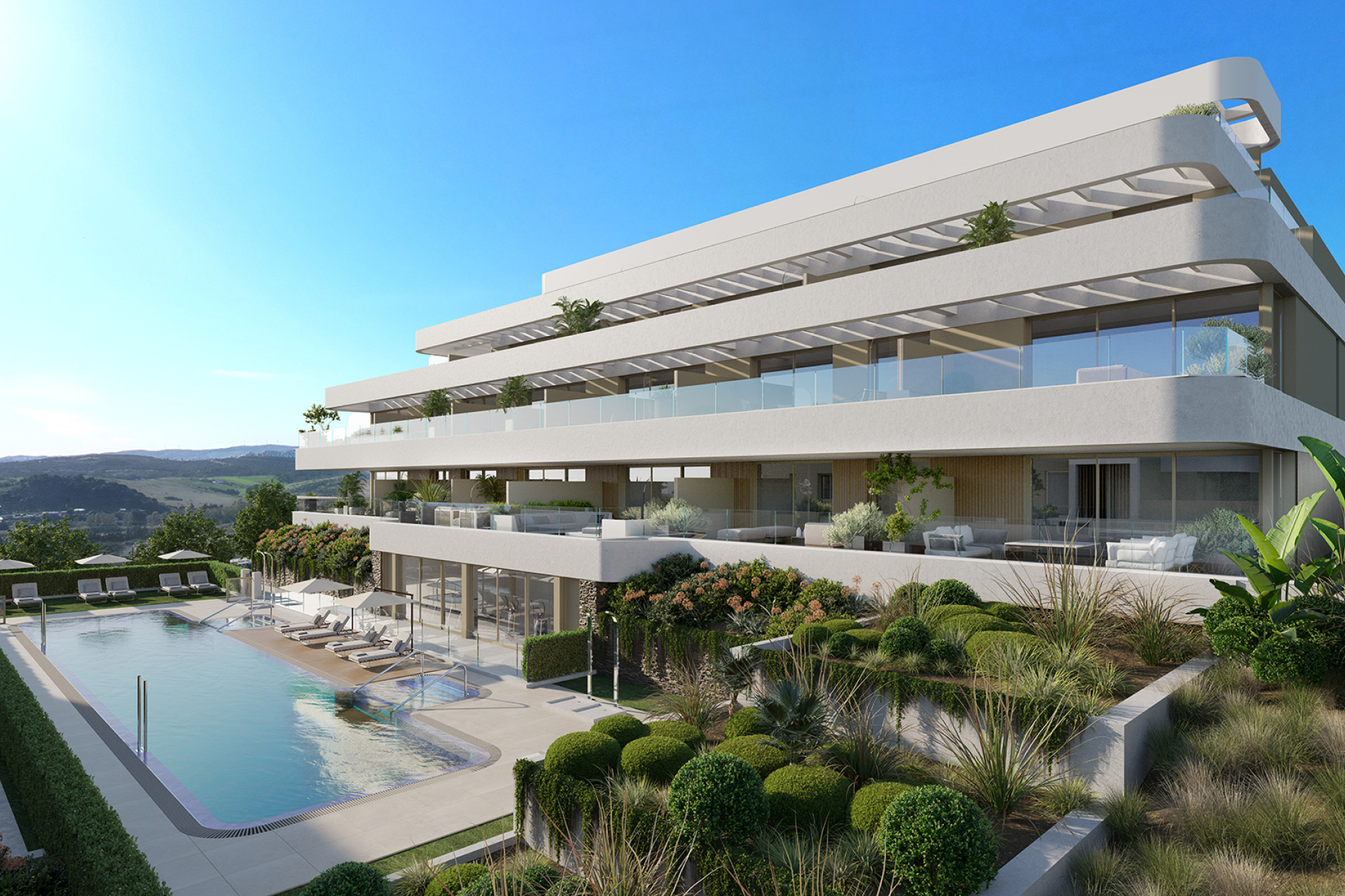 Nybyggnation - Takvåning -
Estepona