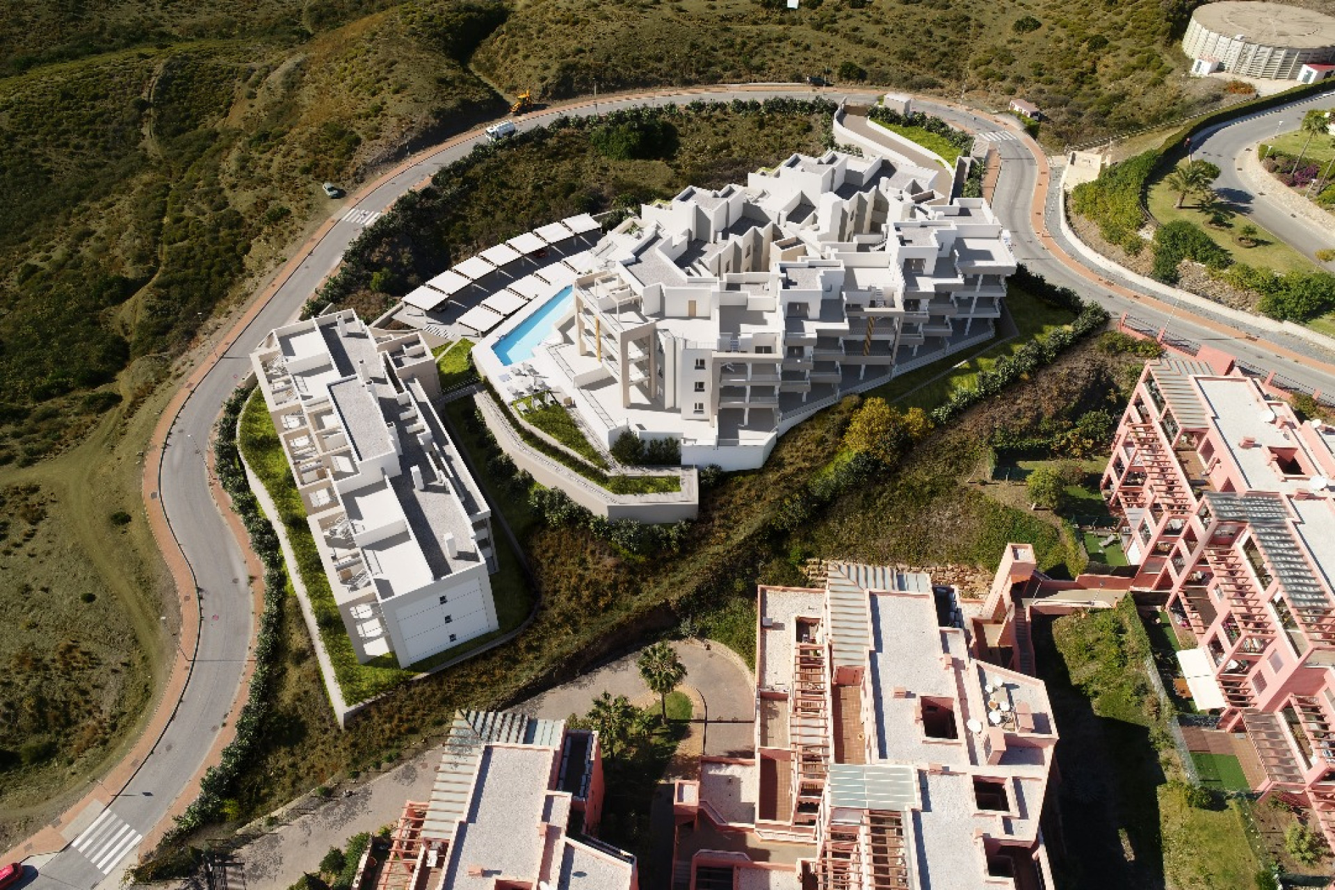 Nybyggnation - Takvåning -
Las Lagunas de Mijas