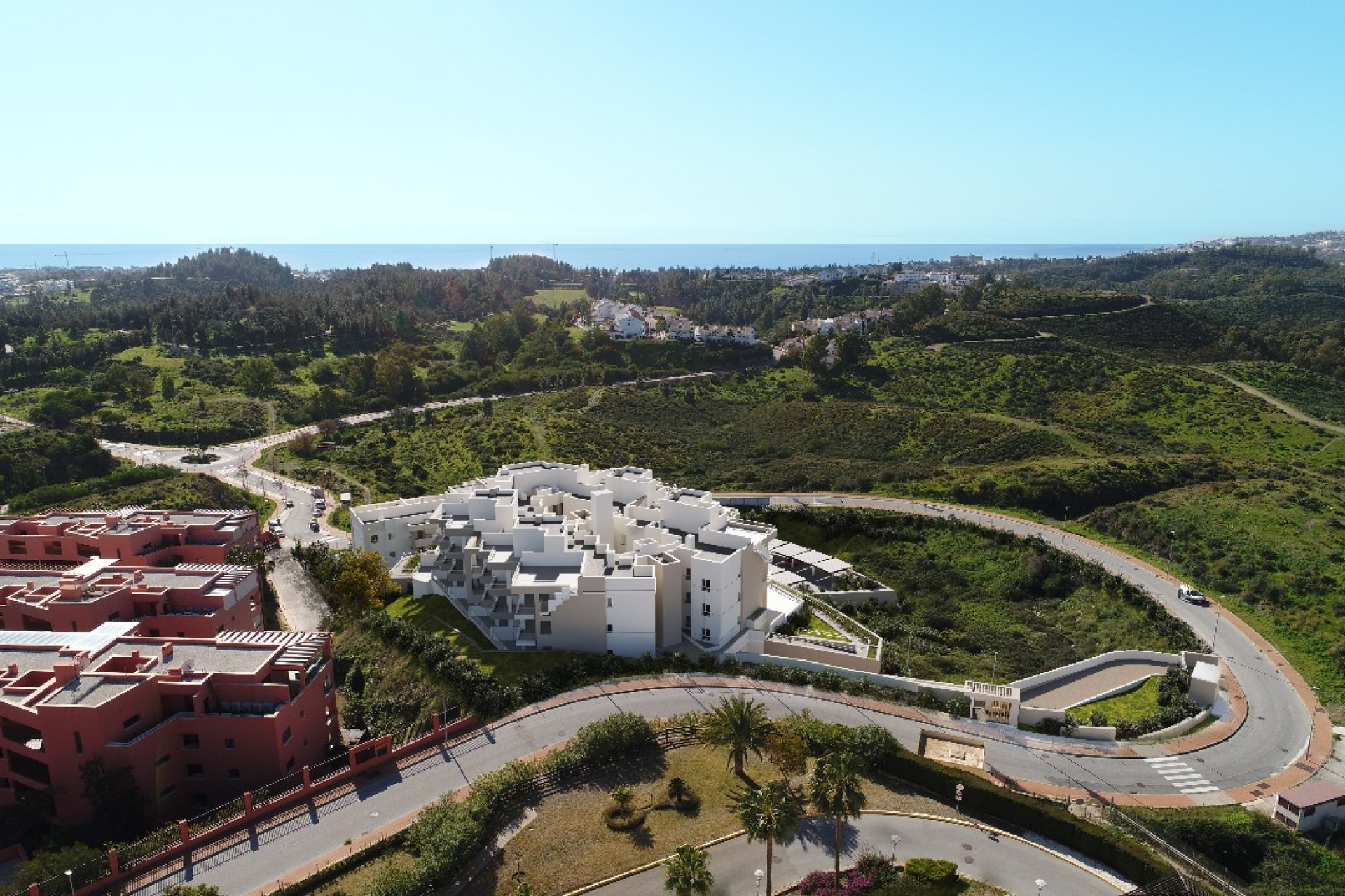 Nybyggnation - Takvåning -
Las Lagunas de Mijas