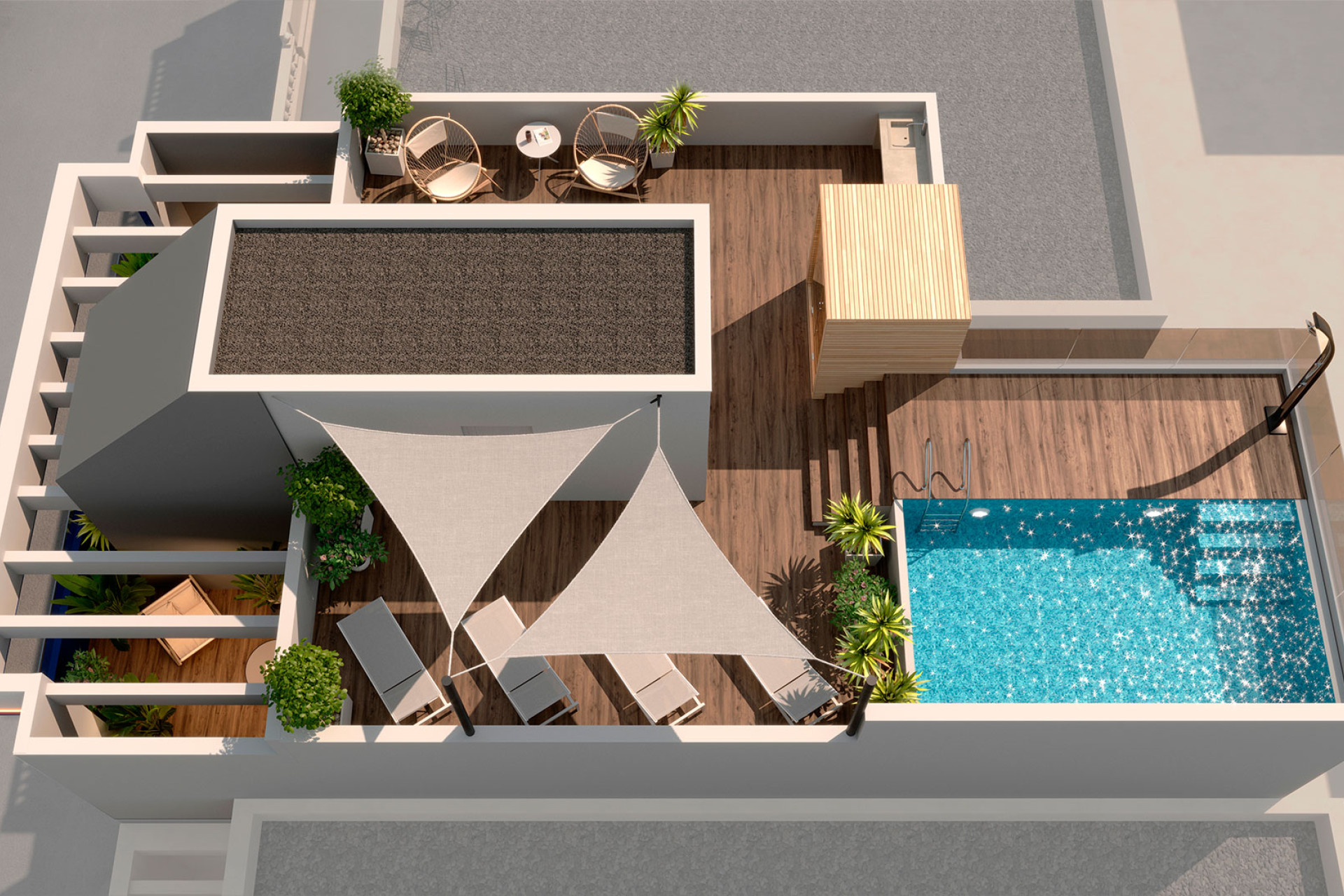 Nybyggnation - Takvåning -
Torrevieja
