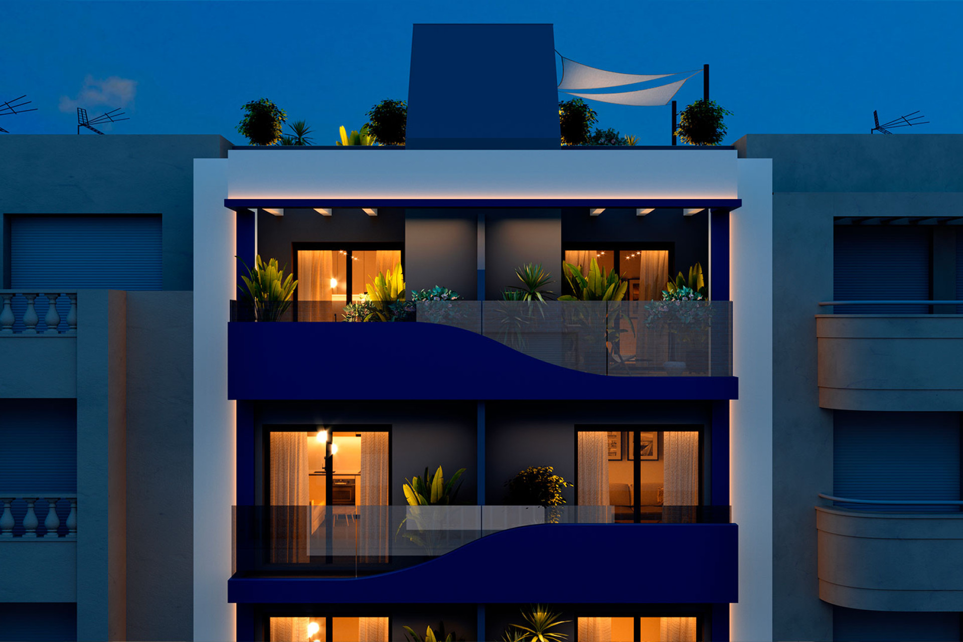 Nybyggnation - Takvåning -
Torrevieja