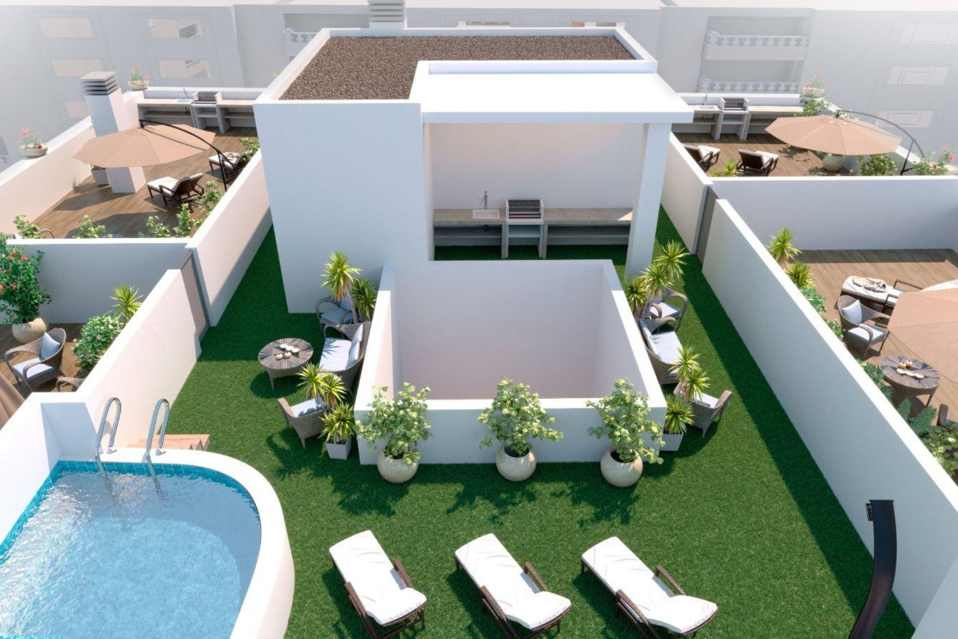 Nybyggnation - Takvåning -
Torrevieja