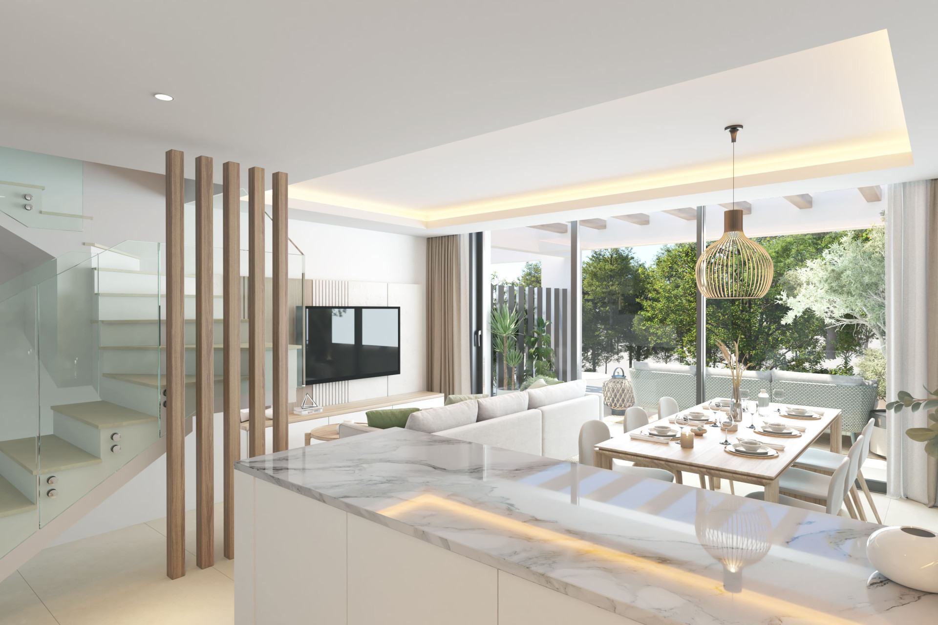 Nybyggnation - Villa / parhus -
Las Lagunas de Mijas