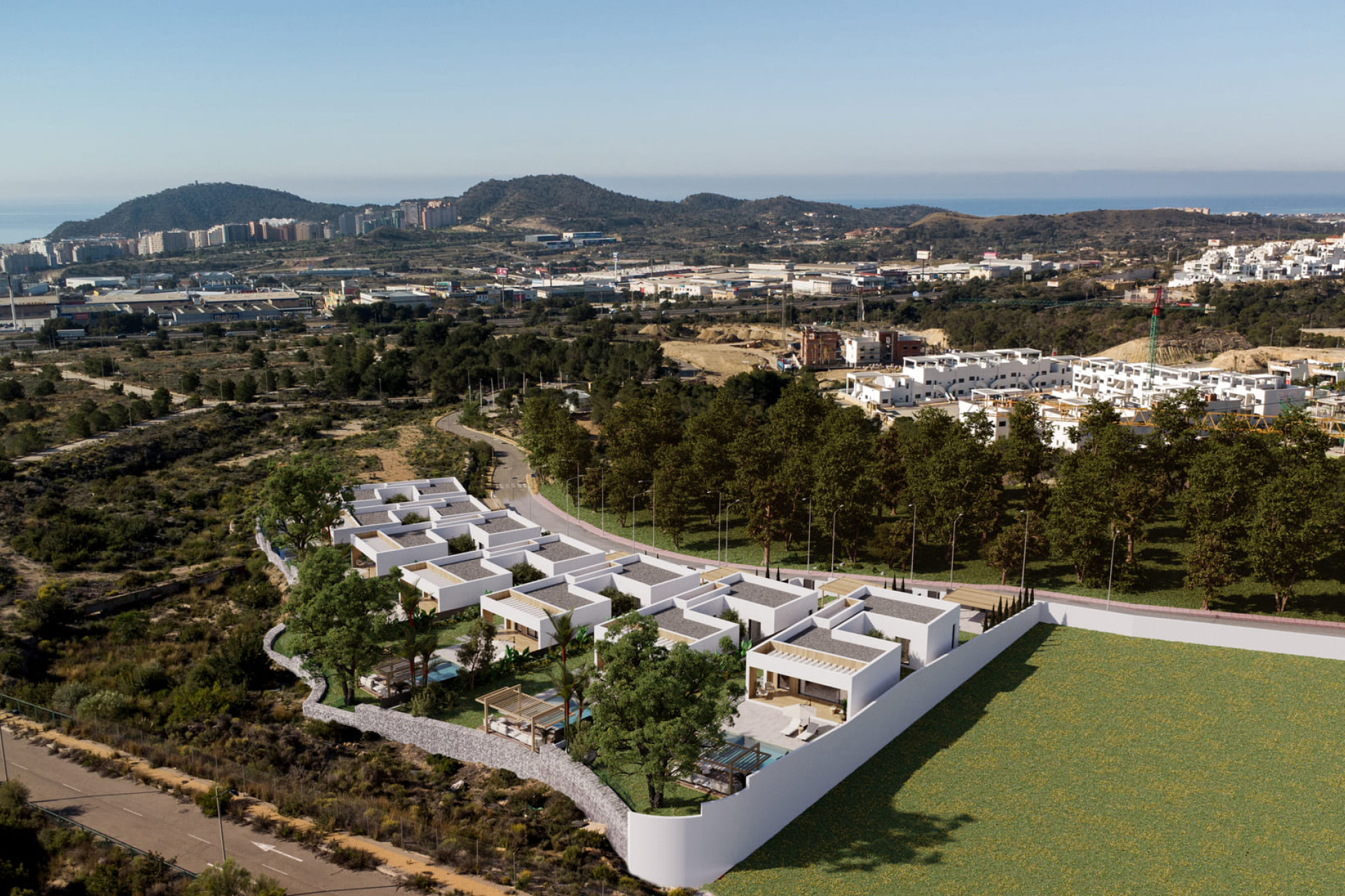 Obra nueva - Adosado -
Finestrat