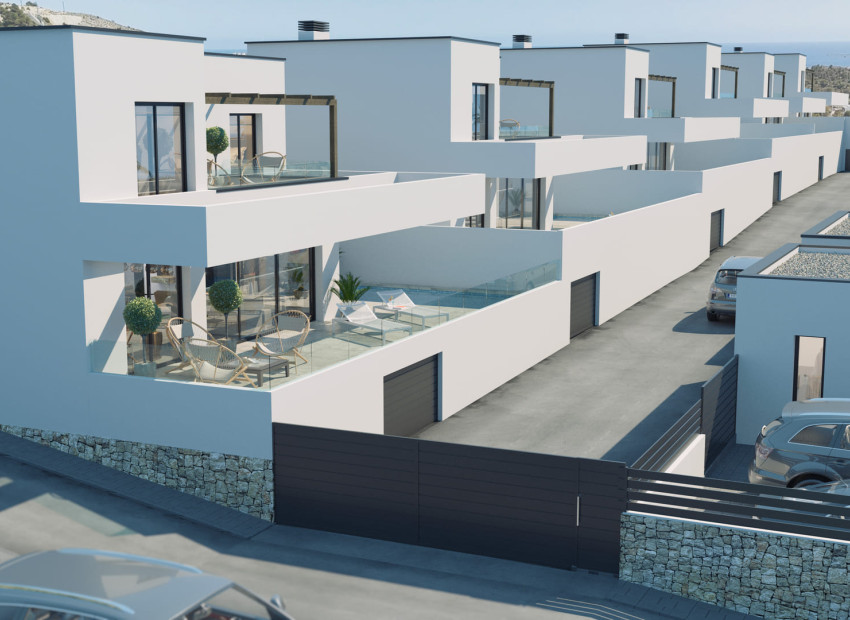 Obra nueva - Adosado -
Finestrat