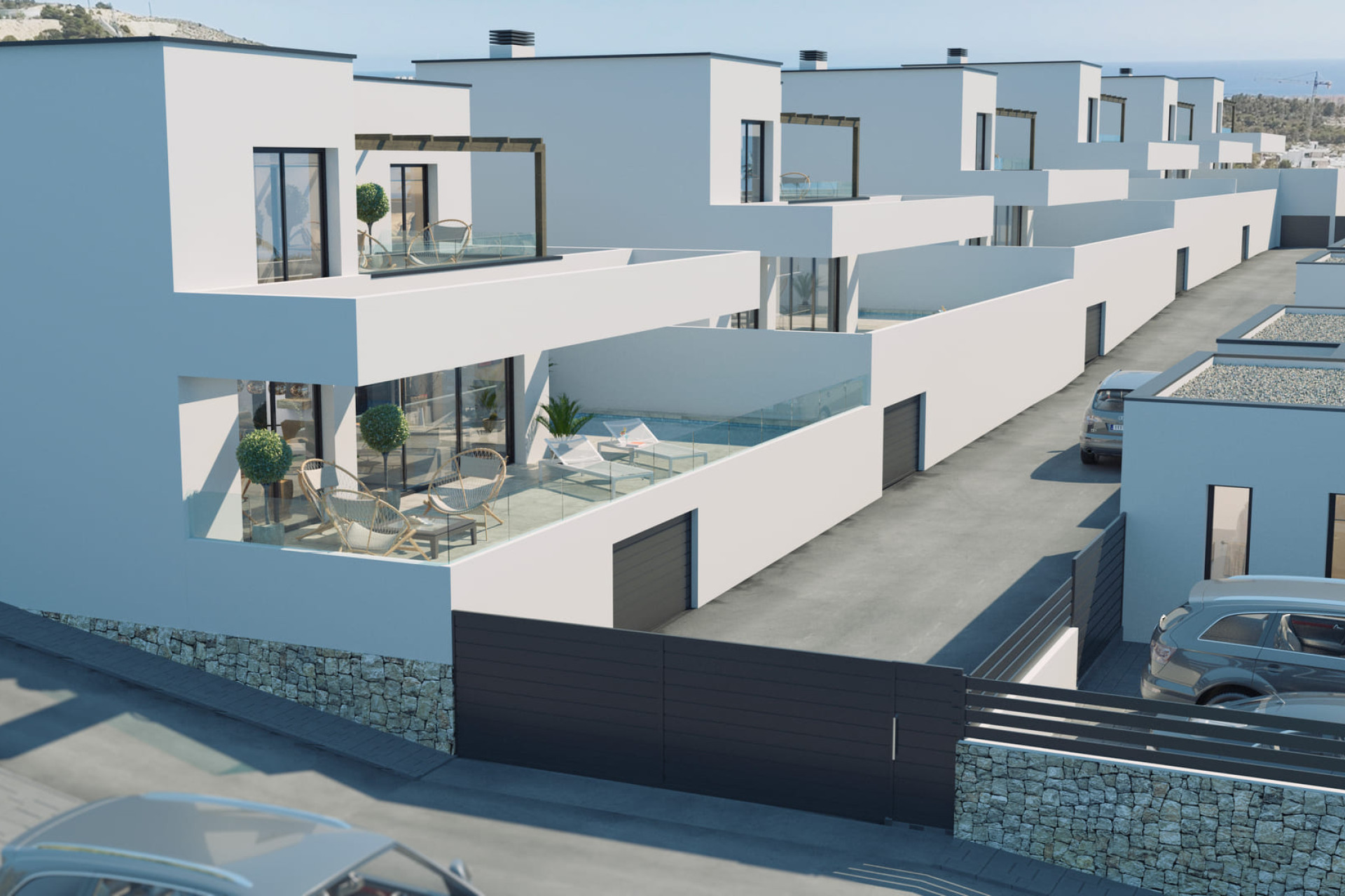 Obra nueva - Adosado -
Finestrat