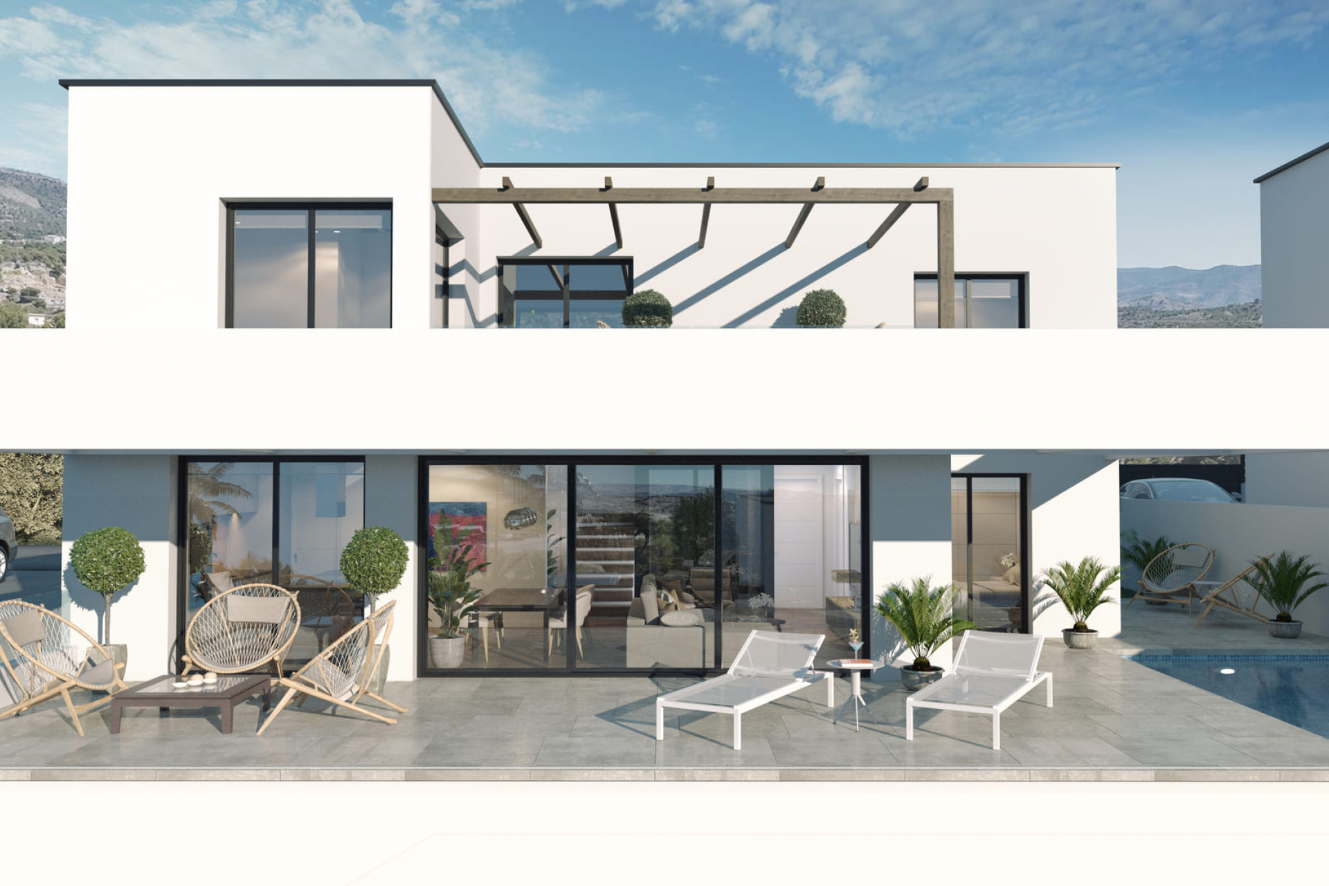 Obra nueva - Adosado -
Finestrat