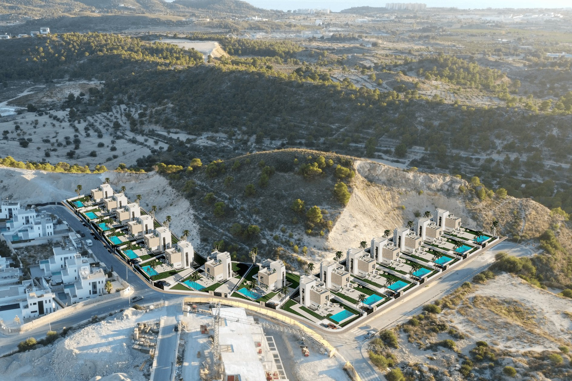 Obra nueva - Adosado -
Finestrat