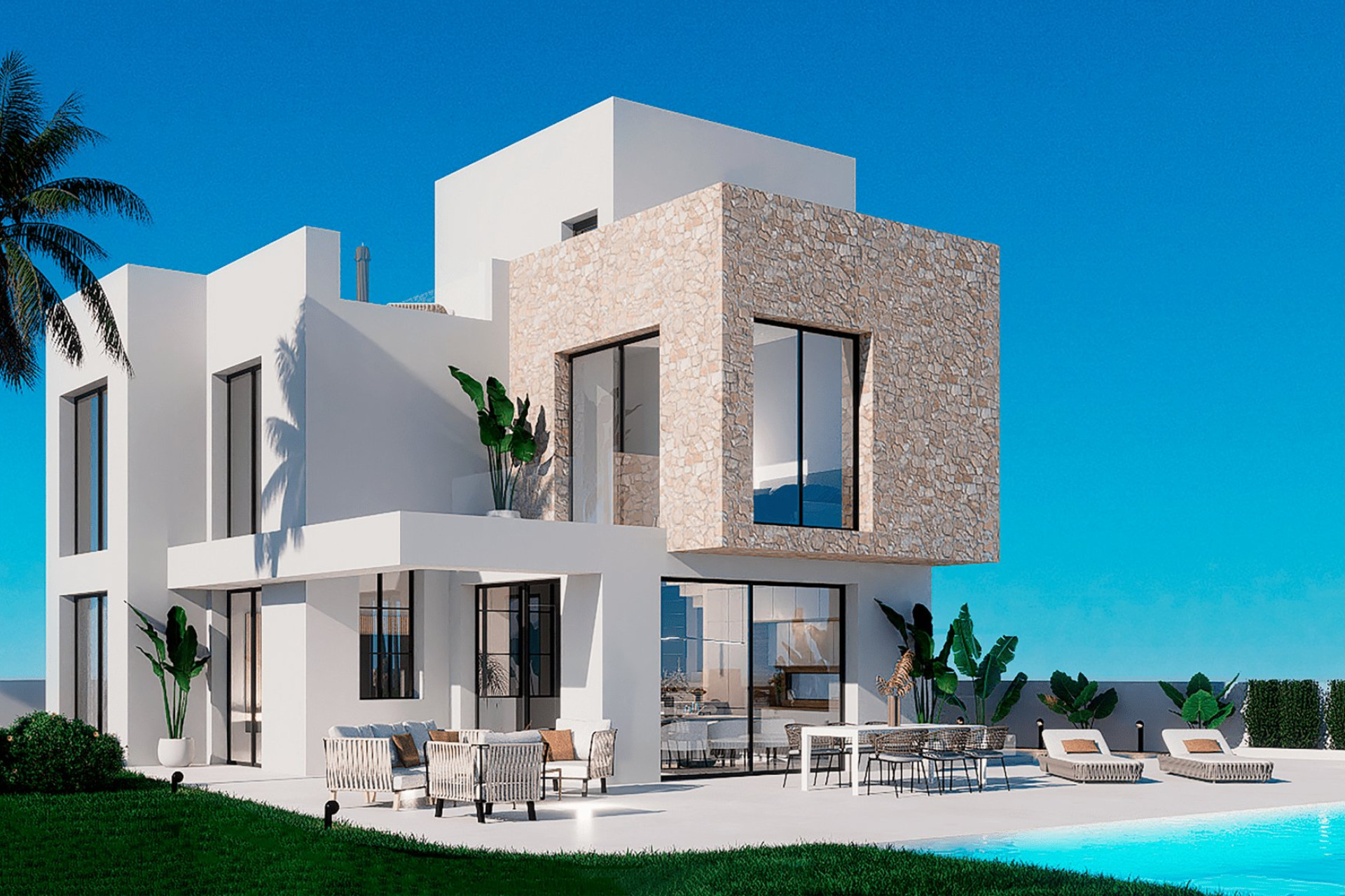 Obra nueva - Adosado -
Finestrat