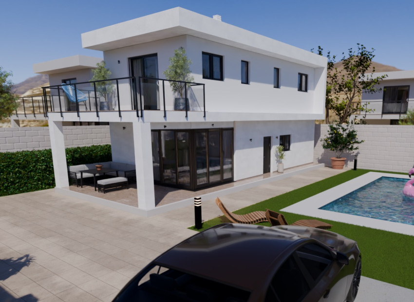 Obra nueva - Adosado -
Gran Alacant