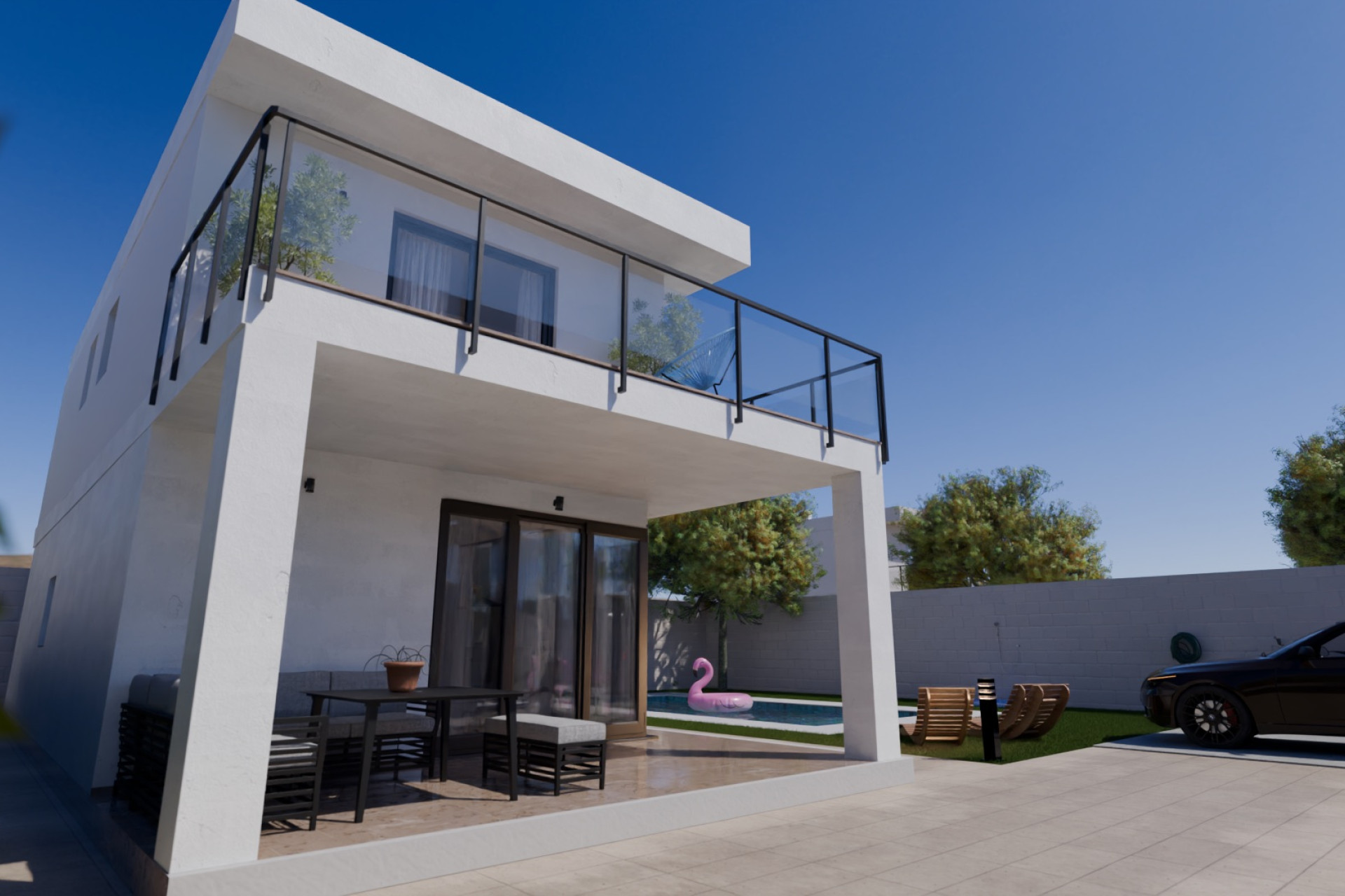 Obra nueva - Adosado -
Gran Alacant