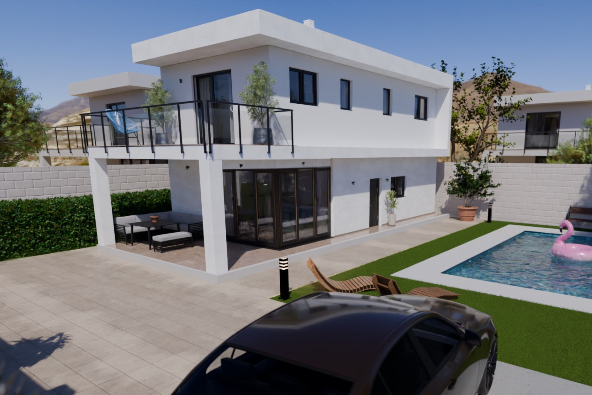 Obra nueva - Adosado -
Gran Alacant