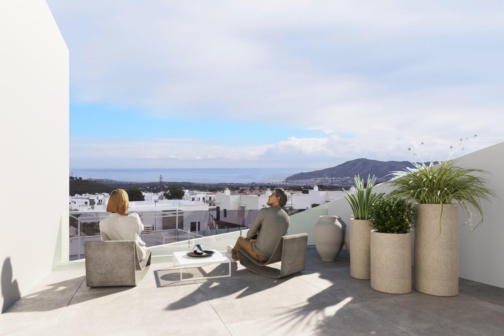 Obra nueva - Adosado -
Polop