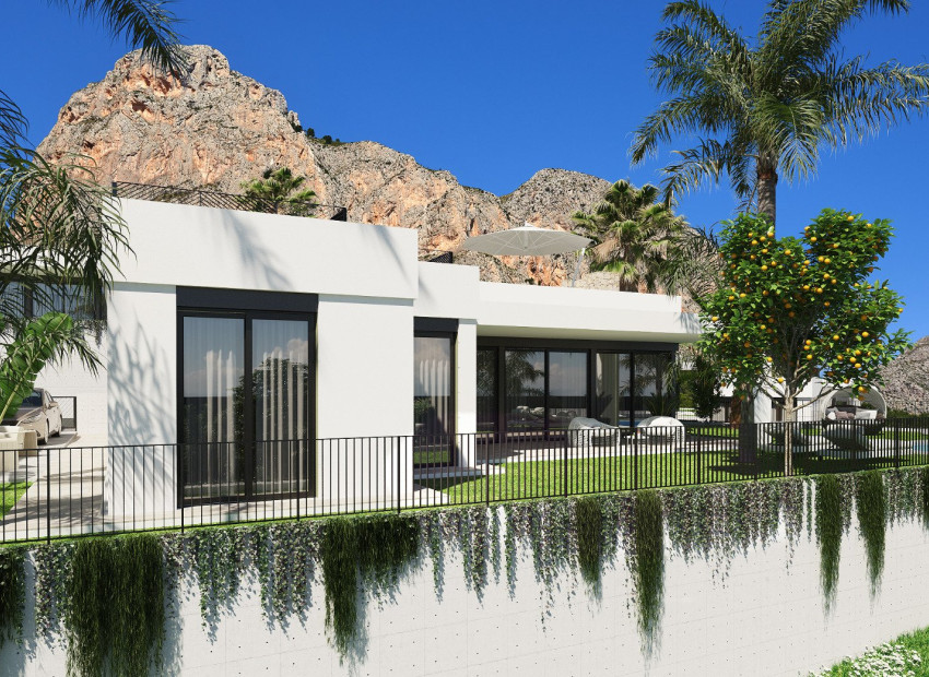 Obra nueva - Adosado -
Polop