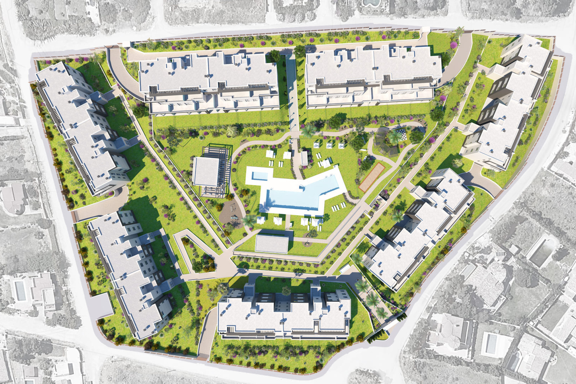 Obra nueva - Apartamento / piso -
Estepona