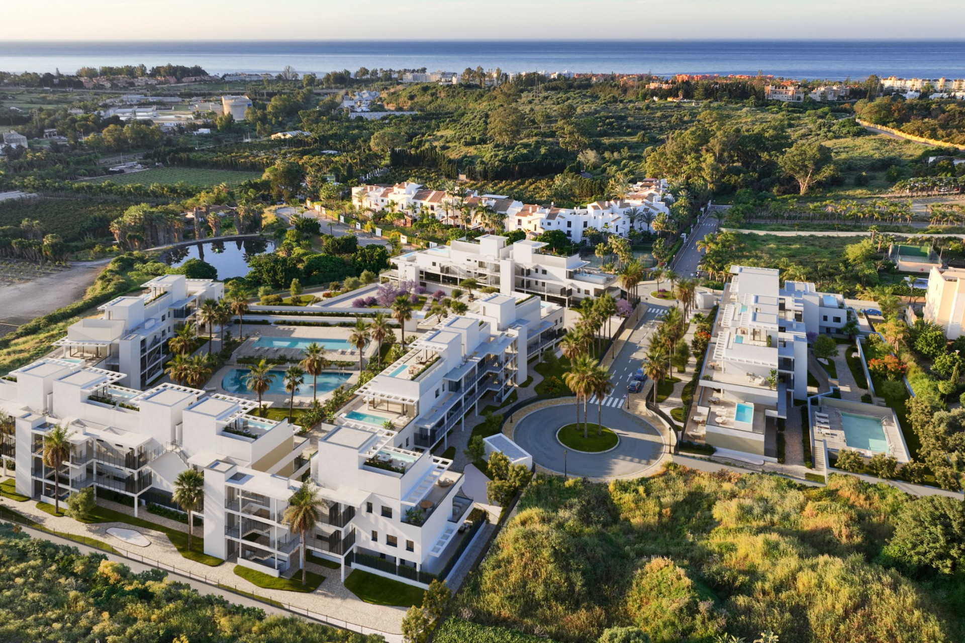 Obra nueva - Apartamento / piso -
Estepona