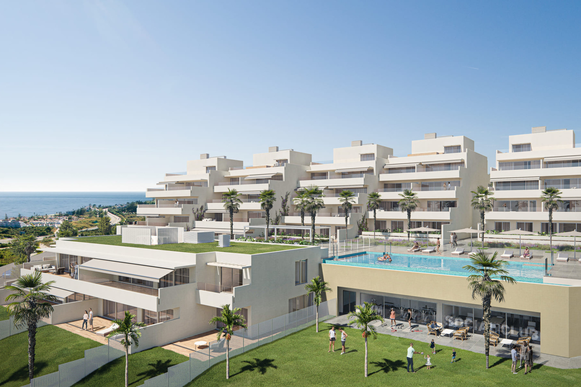 Obra nueva - Apartamento / piso -
Estepona